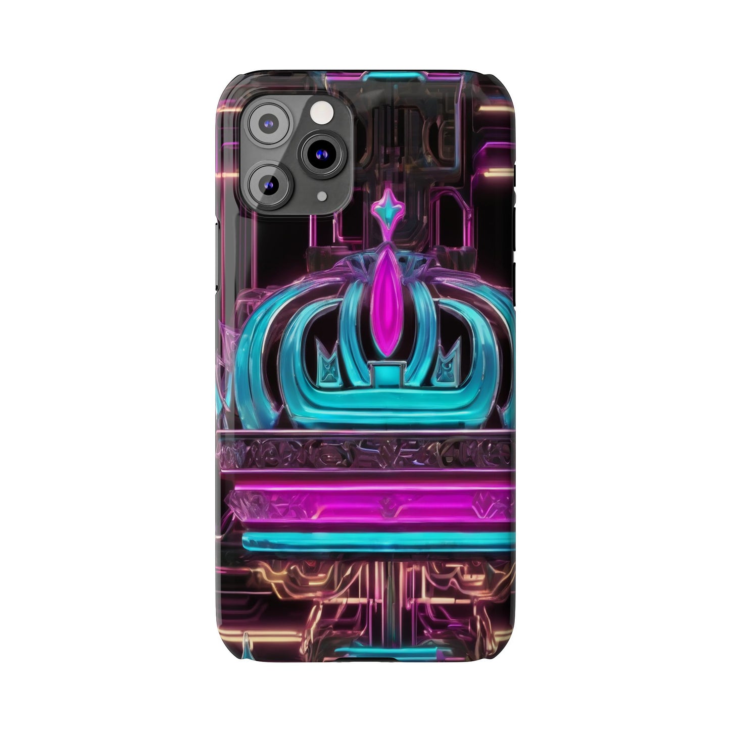 Slim Phone Case for iPhone 16 - Glossy, Lightweight, Impact-Resistant