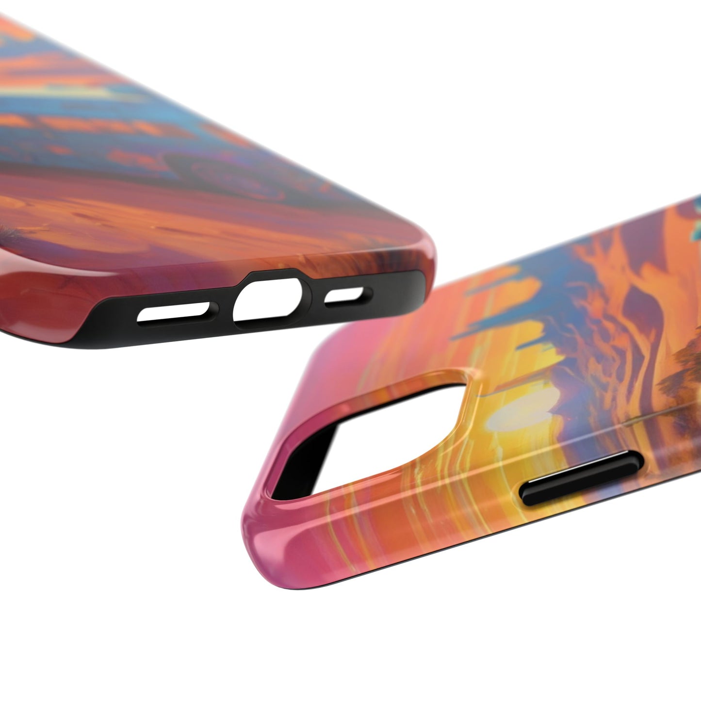 Neon Tough Phone Case - 2-Piece Armor for iPhone & Samsung
