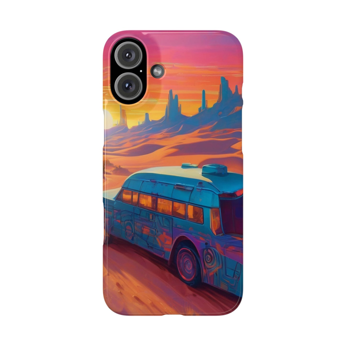 Slim Lexan Phone Case for iPhone 16 - Glossy & Ultra-Slim