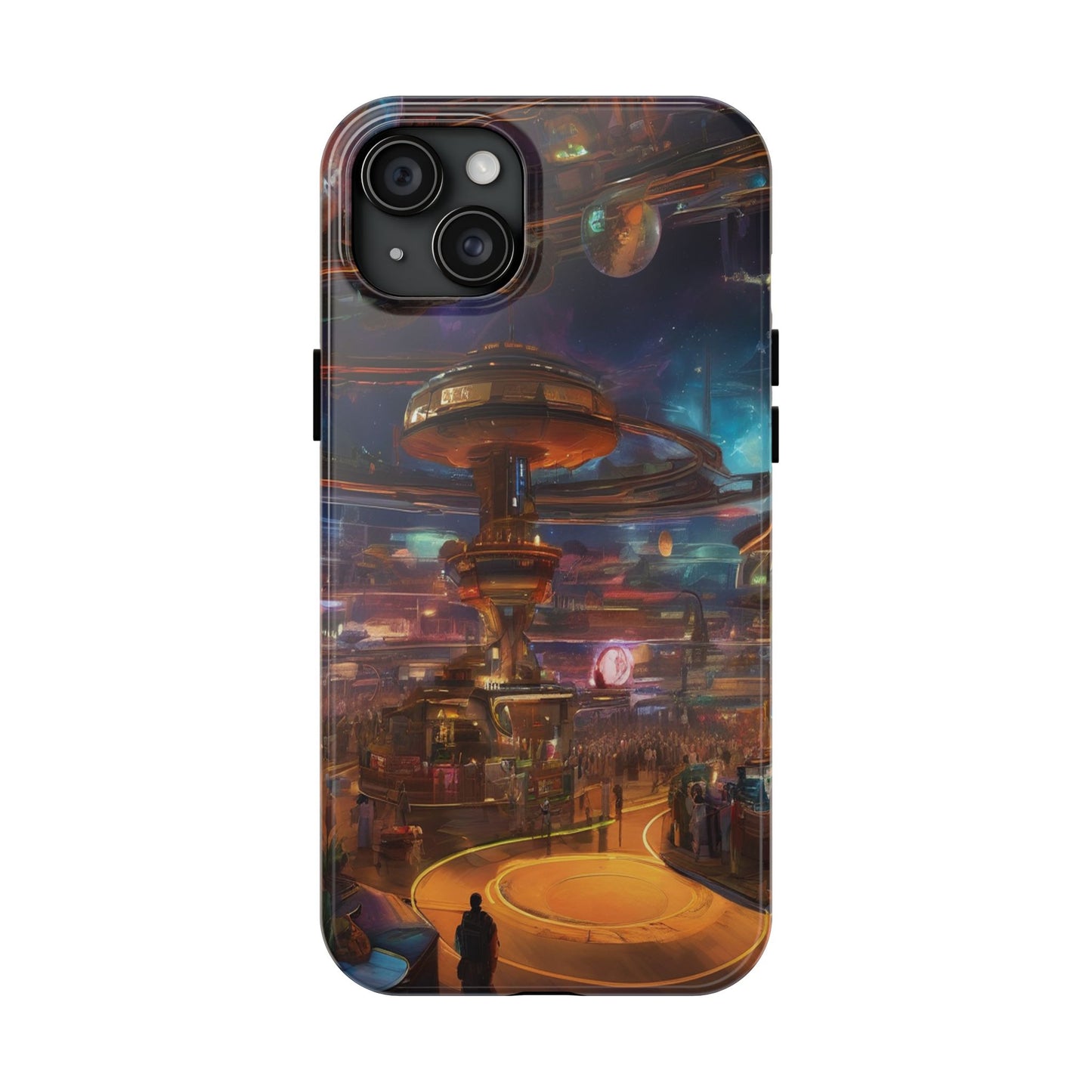 Tough Phone Case - 2-Piece Impact-Resistant Glossy Shield