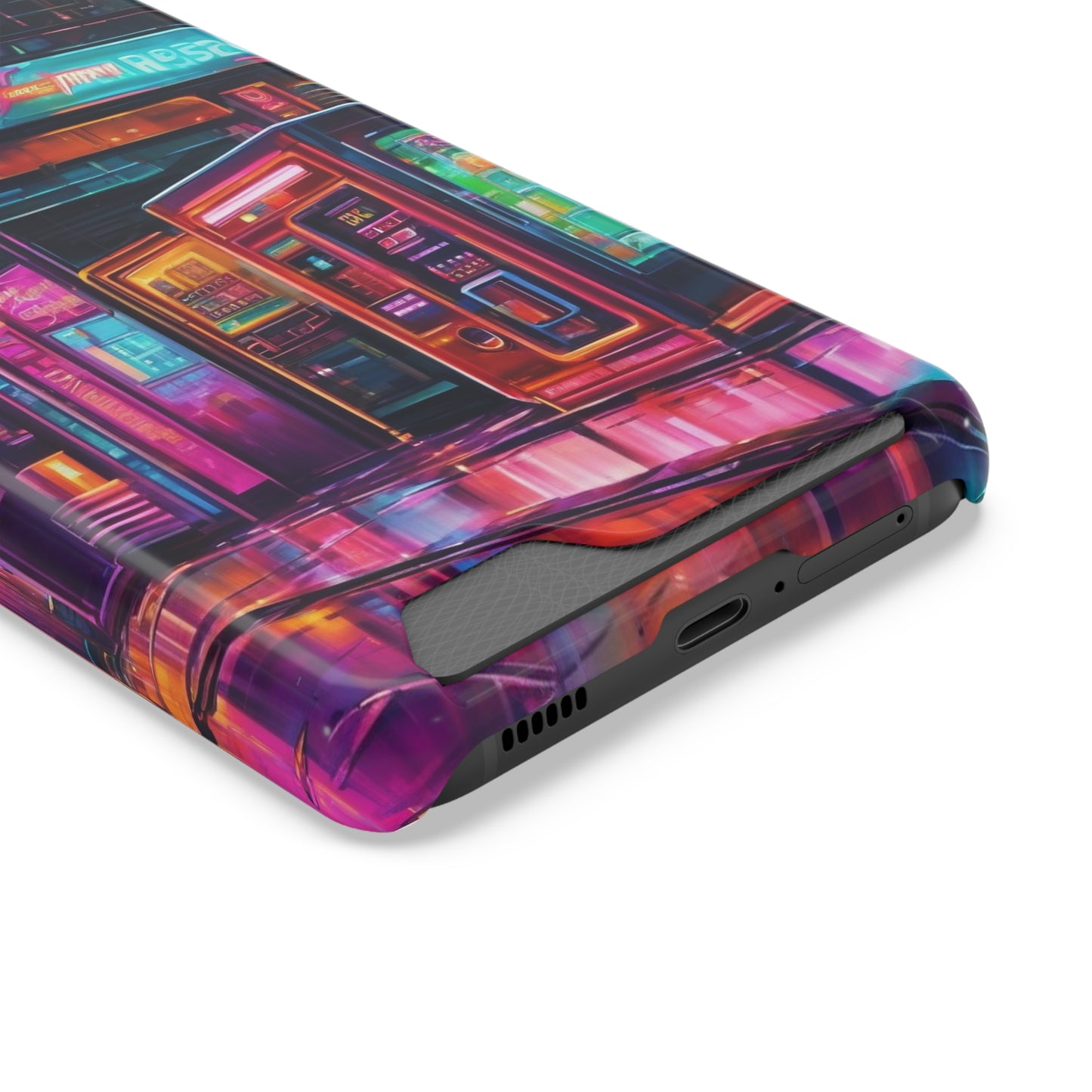 Phone Case with Card Holder - MagSafe, Polycarbonate, Glossy/Matte