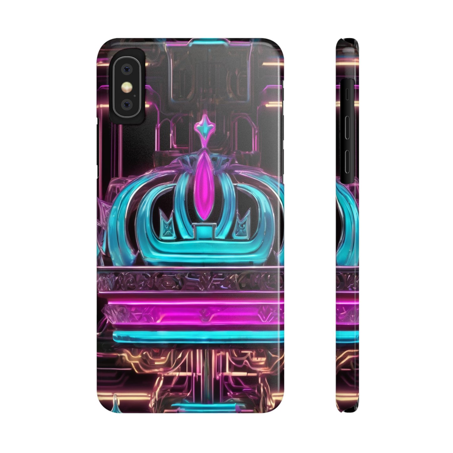Slim Phone Case for iPhone 16 - Glossy, Lightweight, Impact-Resistant