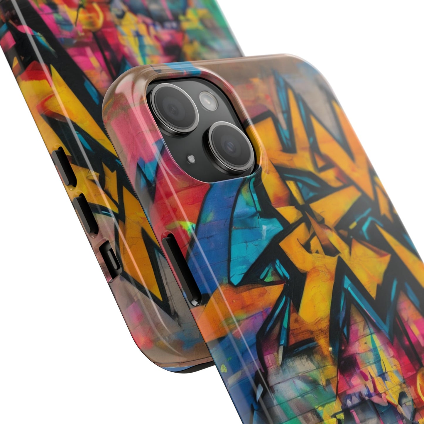Rugged Phone Case - Impact-Resistant, Glossy Finish