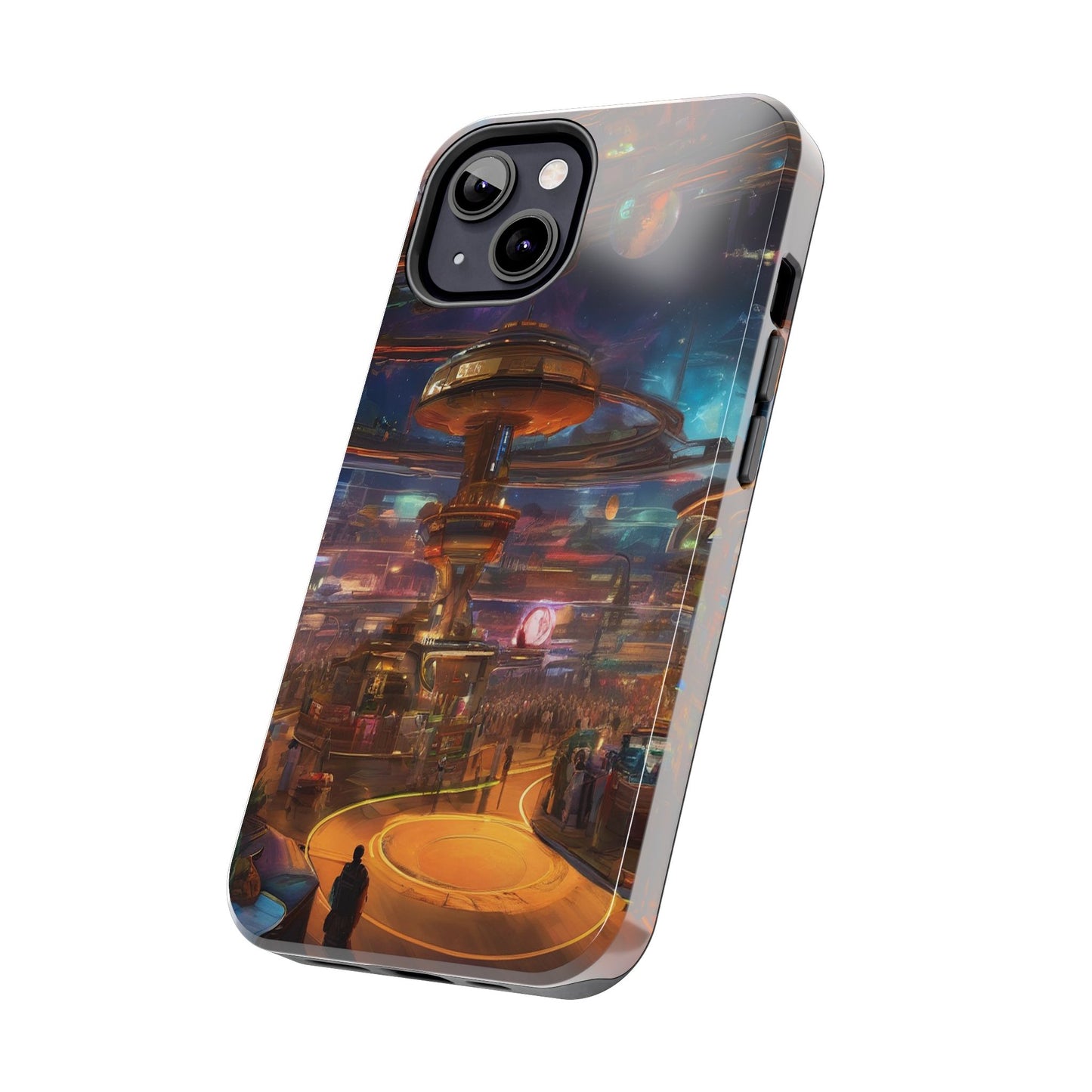 Tough Phone Case - 2-Piece Impact-Resistant Glossy Shield