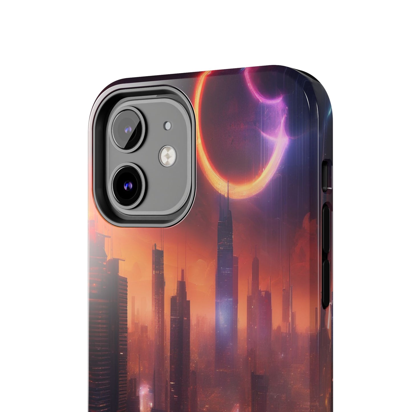 Rugged Phone Case - Impact-Resistant Dual-Layer TPU/PC, Glossy