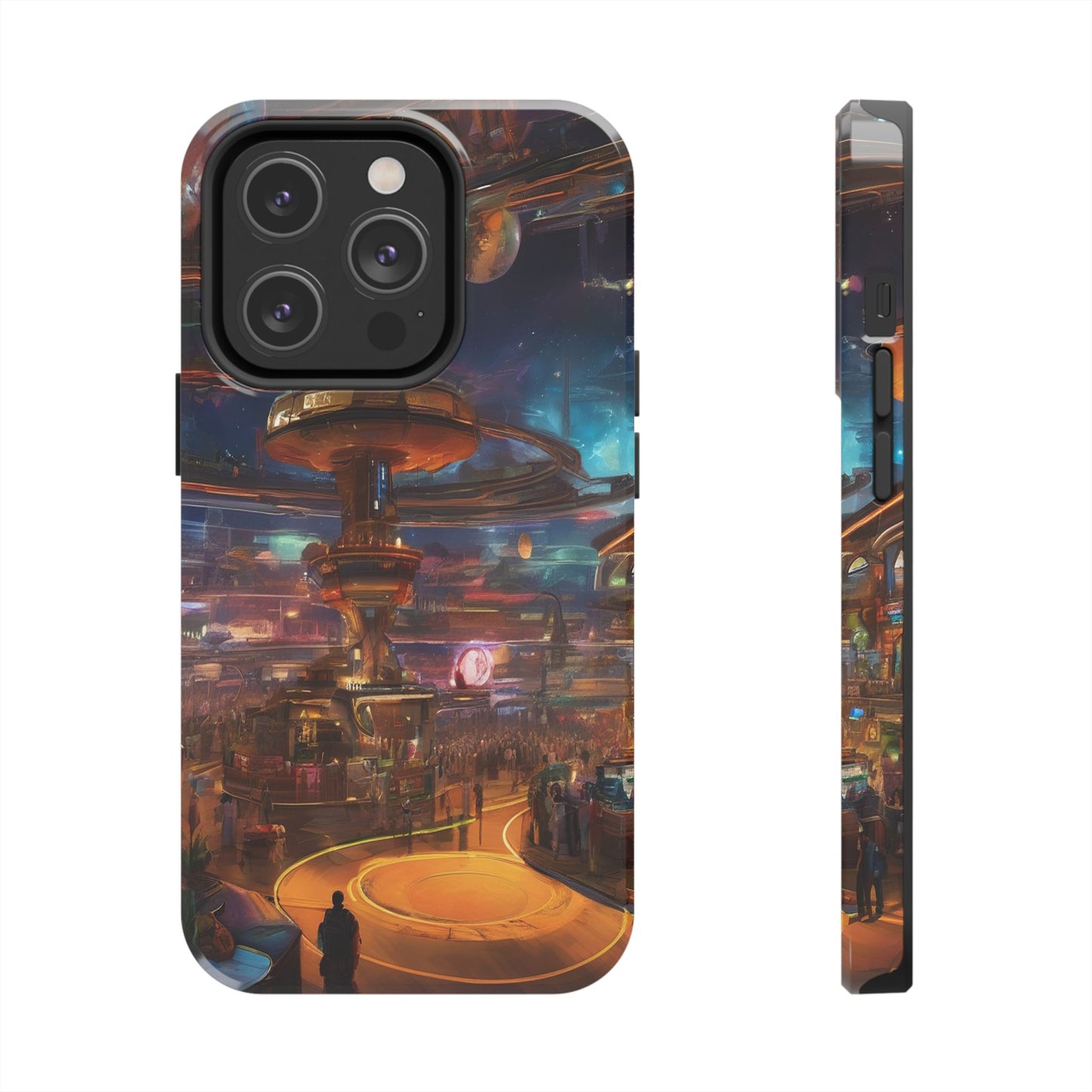 Tough Phone Case - 2-Piece Impact-Resistant Glossy Shield