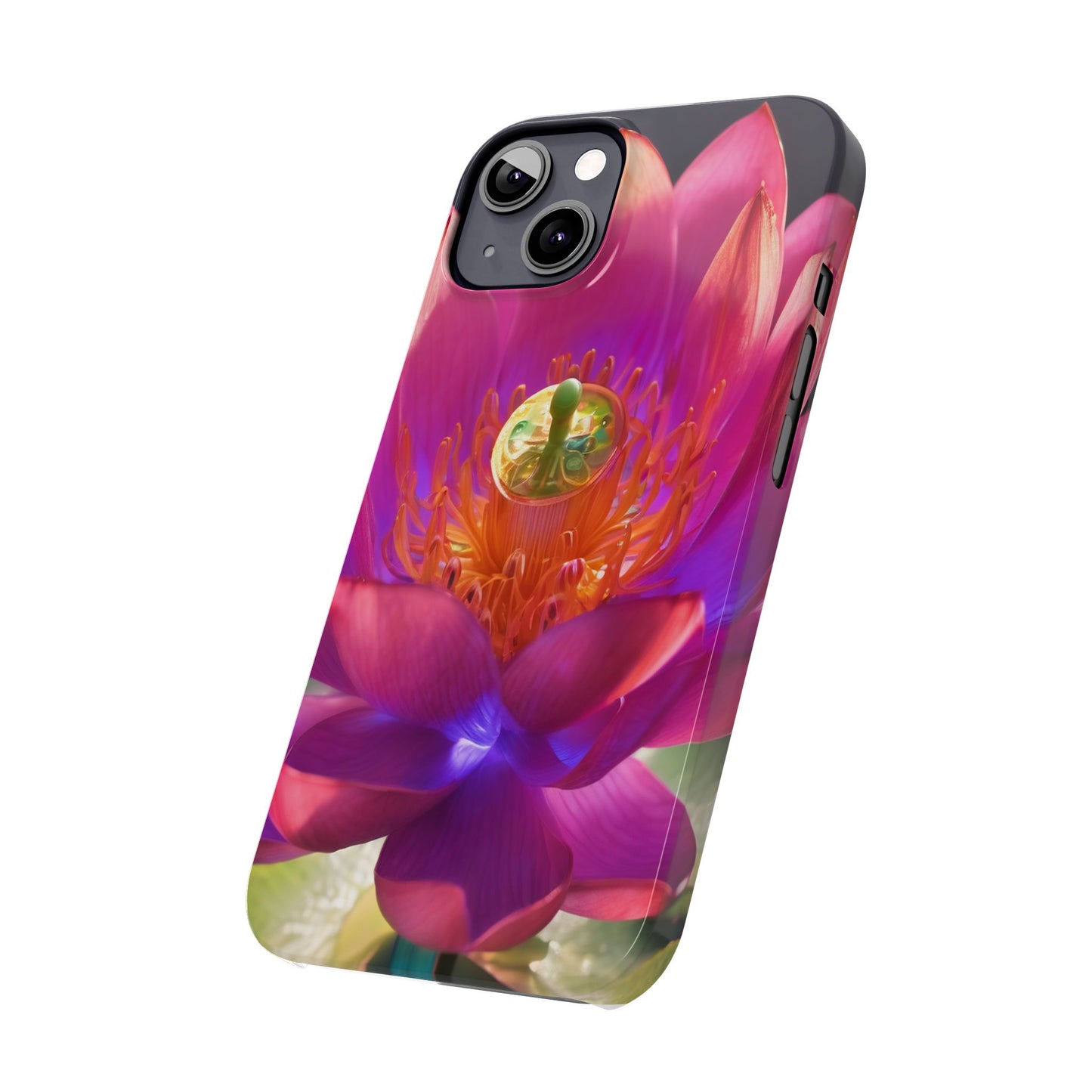 Slim Phone Case for iPhone 16 - Glossy Lexan, Ultra-Thin
