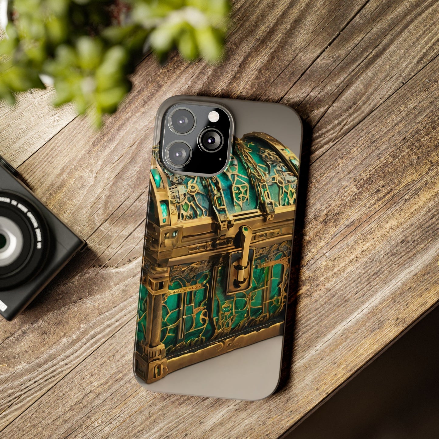 iPhone 16 Slim Phone Case: Glossy Lexan, Ultra-Slim