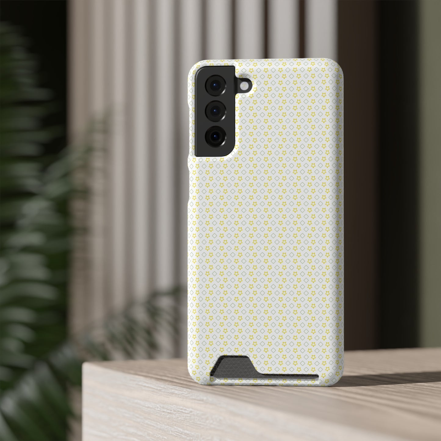 Neon Card Holder Phone Case - MagSafe, Impact-Resistant Polycarbonate