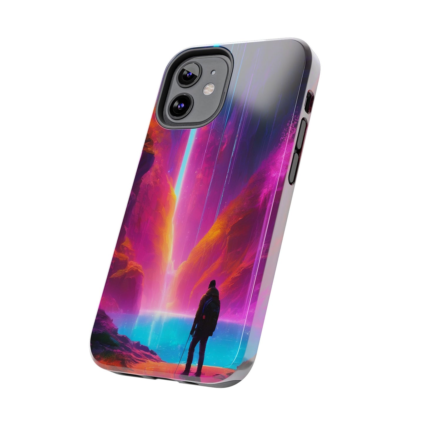 Tough Phone Case with TPU & PC Shell – Shockproof for iPhone/Samsung