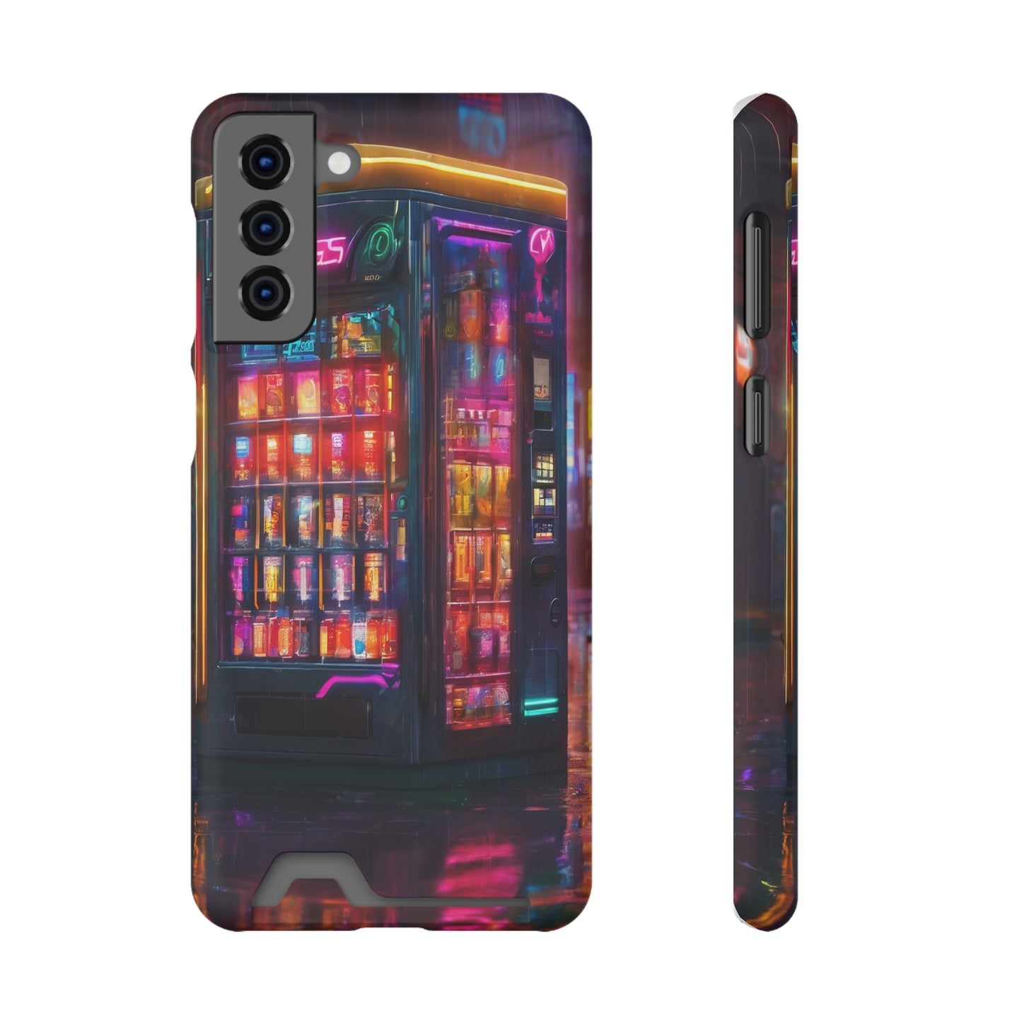 Phone Case with Card Holder - Impact-Resistant Polycarbonate, MagSafe