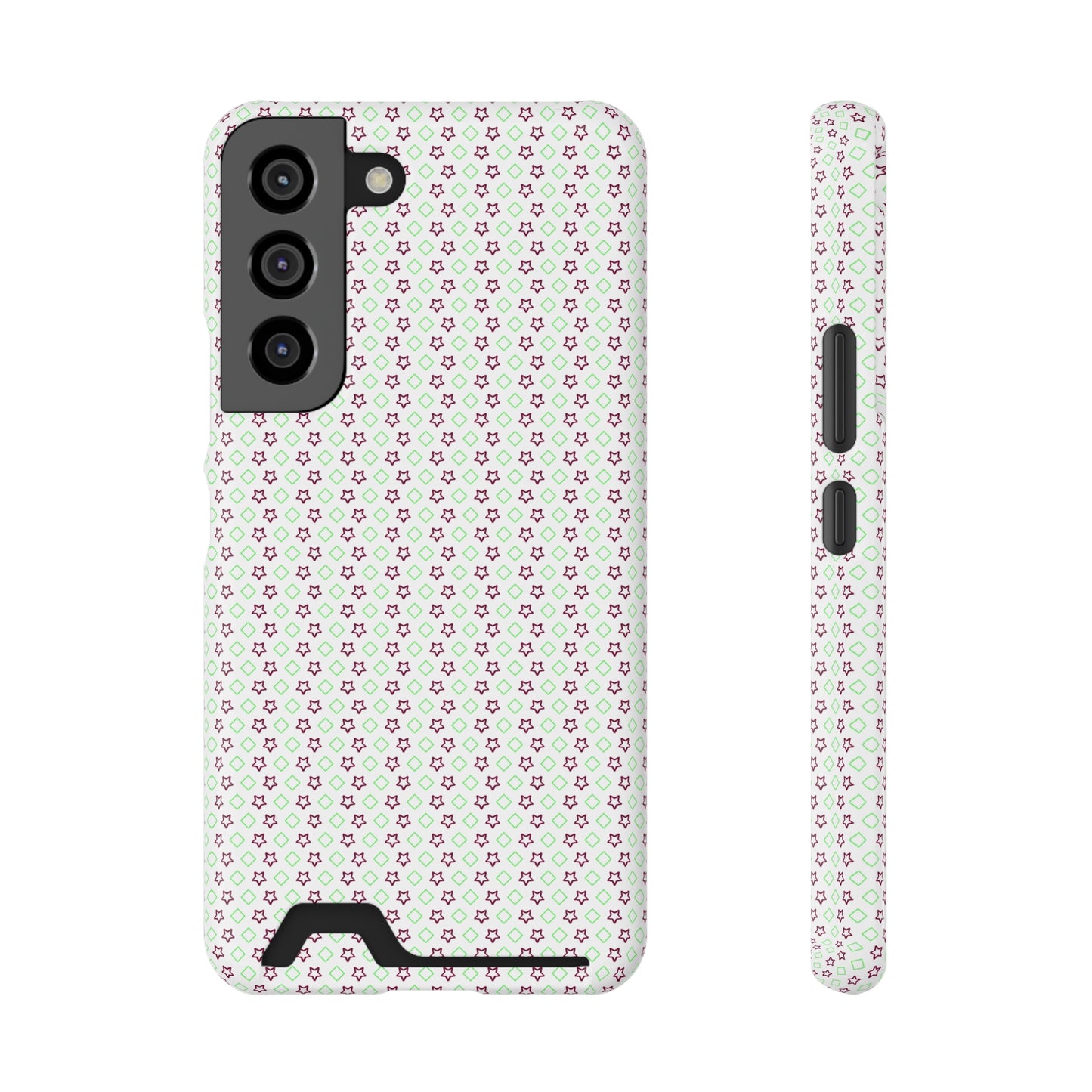 Neon Card-Holder Phone Case - Glossy/Matte Finish