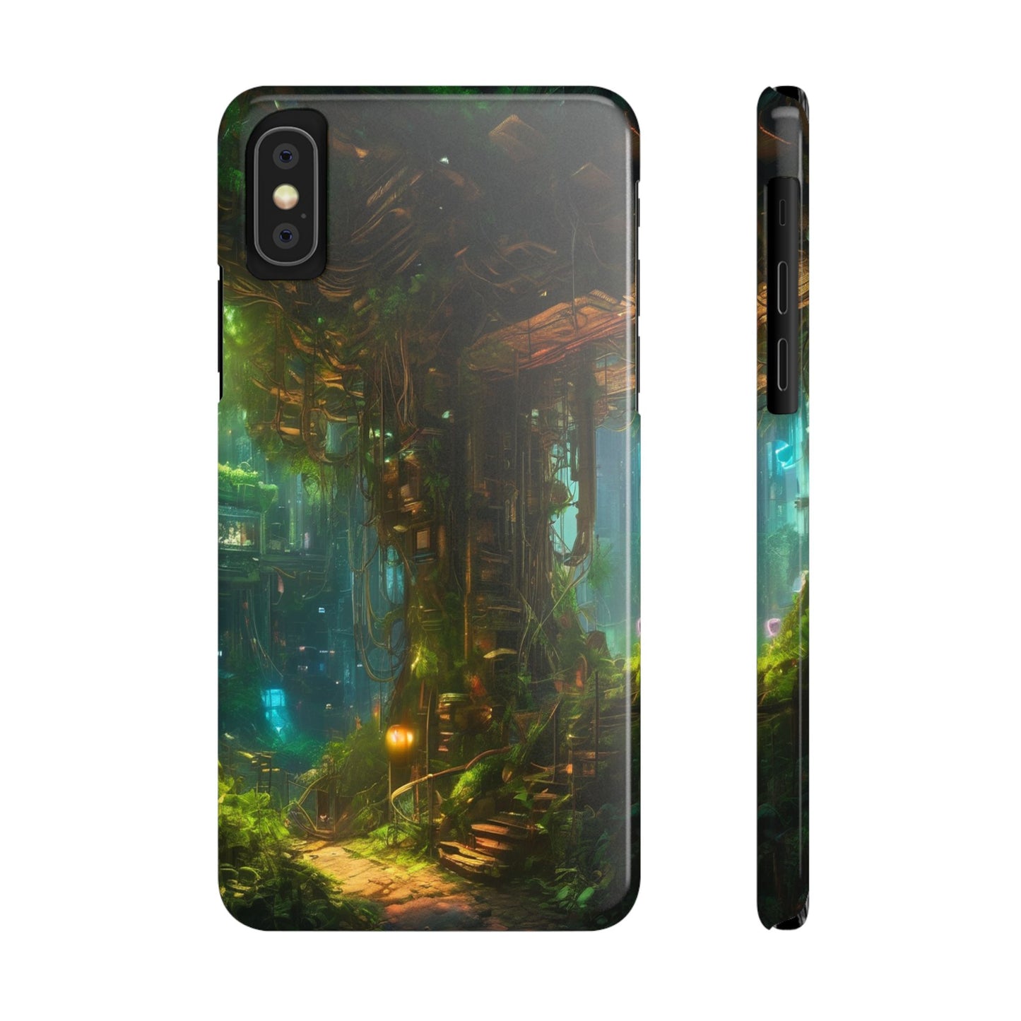 Neon Slim Phone Case for iPhone 16 Glossy Lexan