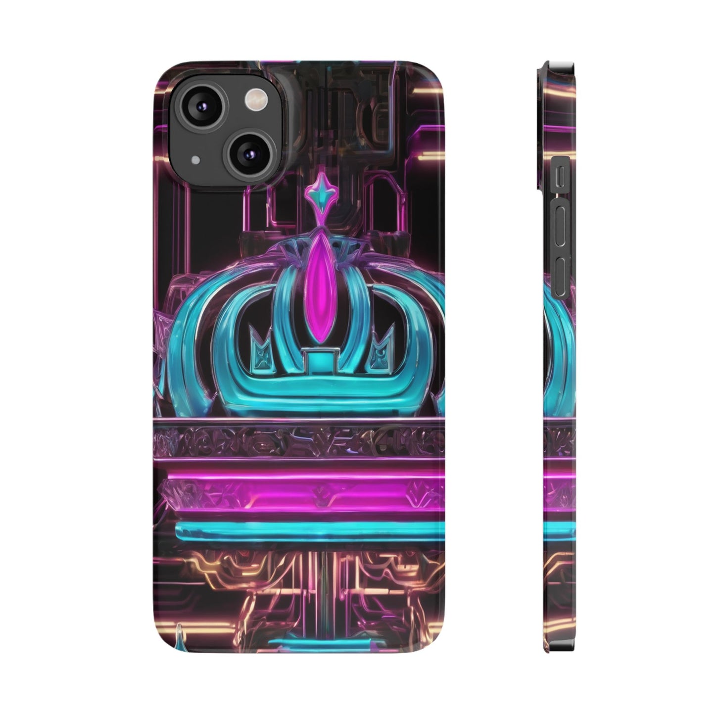 Slim Phone Case for iPhone 16 - Glossy, Lightweight, Impact-Resistant