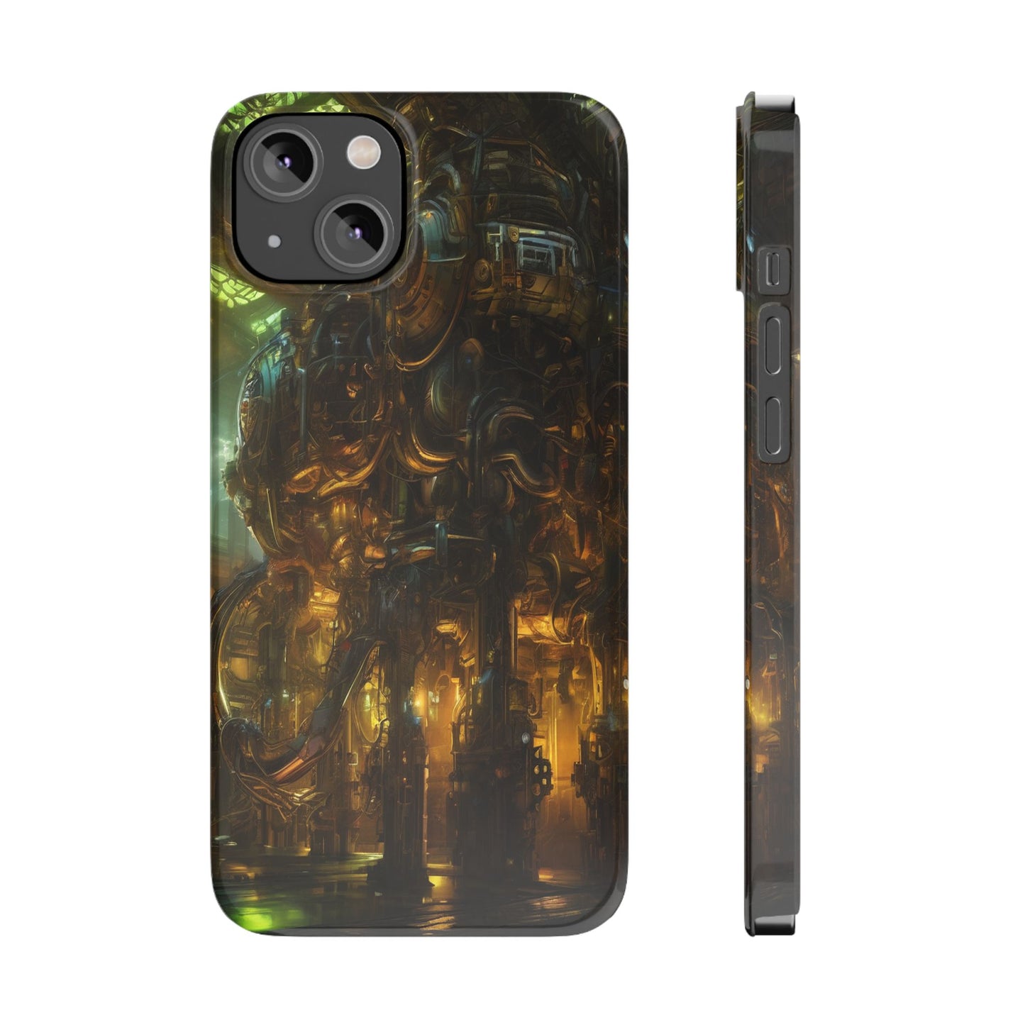 Slim Phone Case for iPhone 16 - Glossy Ultra-Thin Polycarbonate