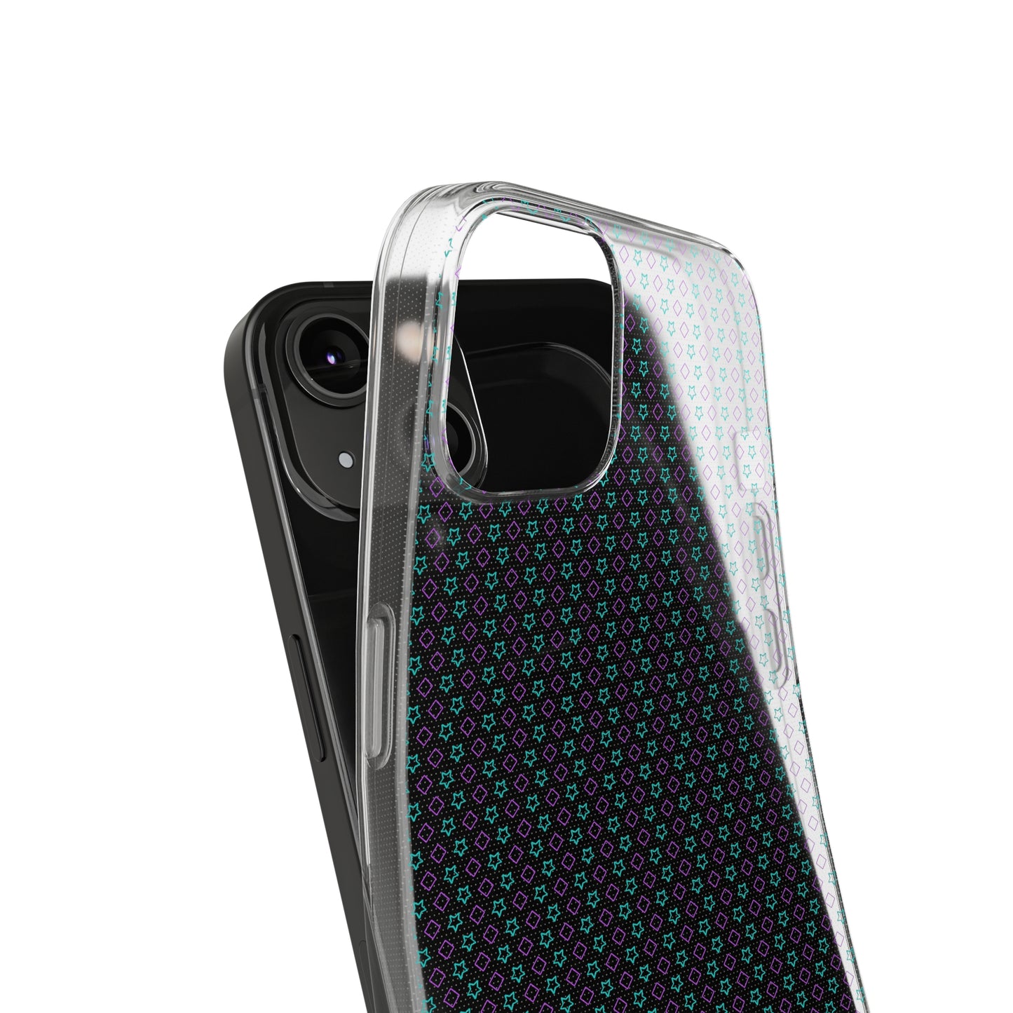 Clear Silicone Phone Case - Slim, Durable with Open Ports
