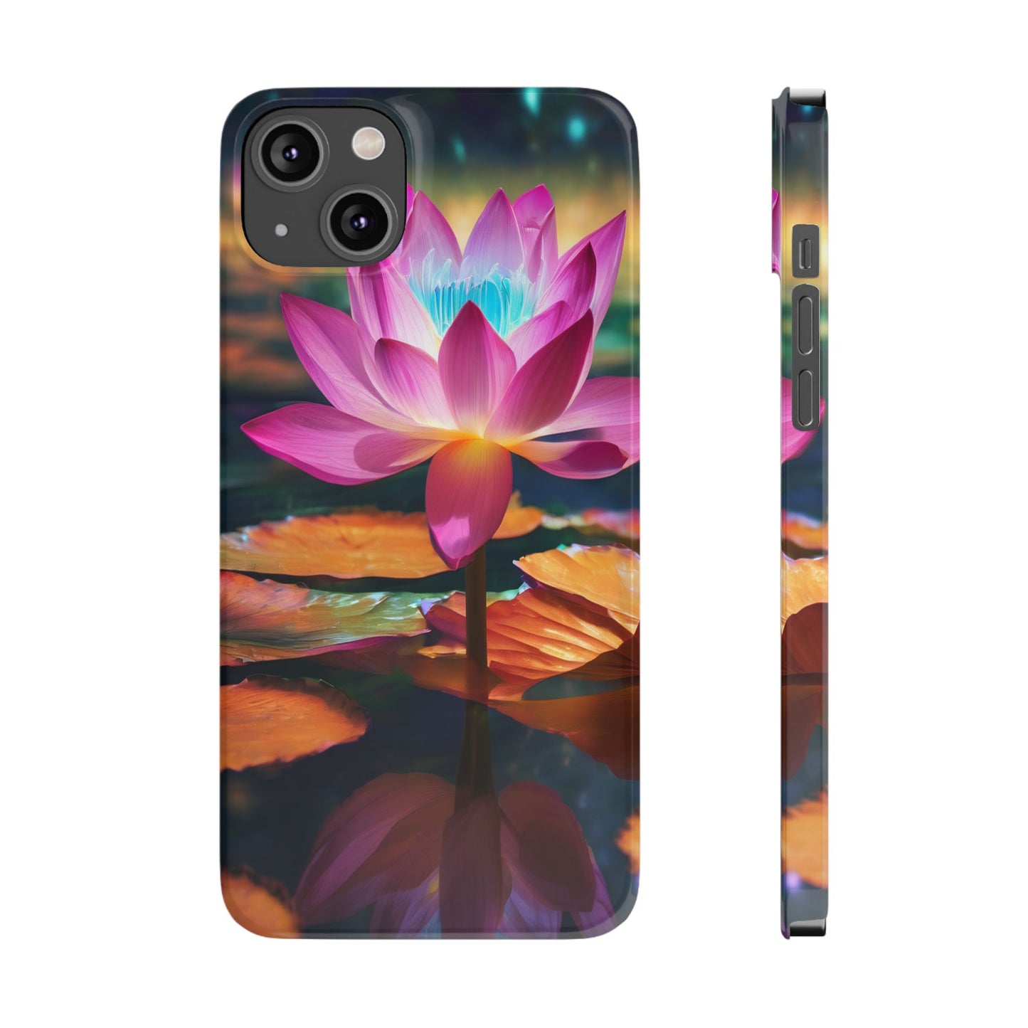 Slim Glossy Polycarbonate Phone Case for iPhone 16