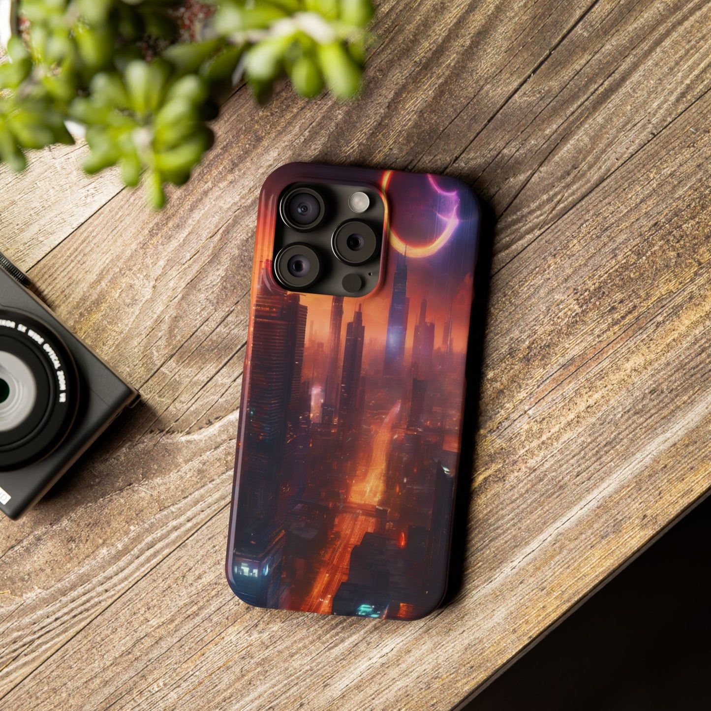 iPhone 16 Phone Case - Slim Lexan, Glossy Finish