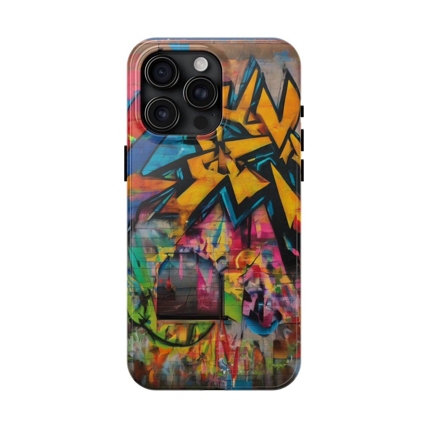 Rugged Phone Case - Impact-Resistant, Glossy Finish