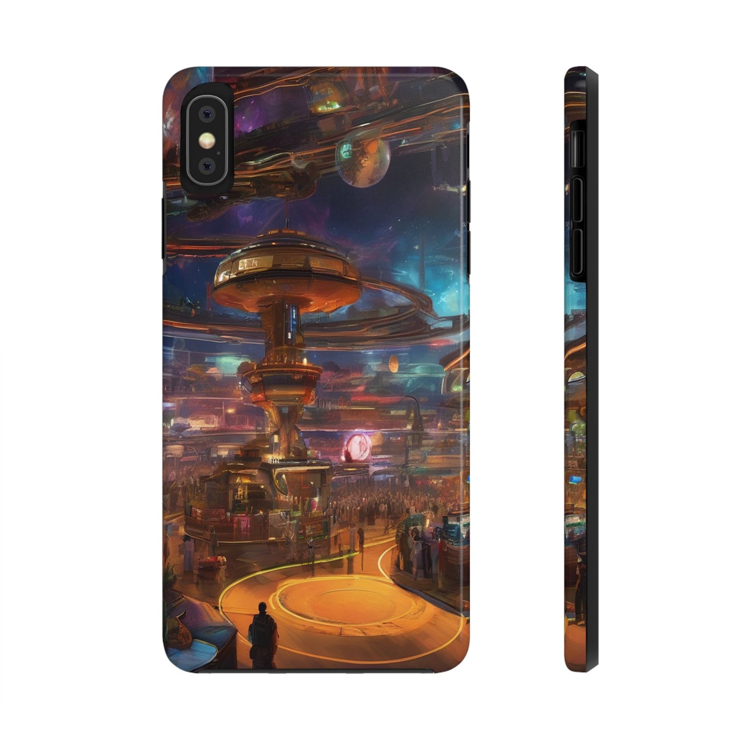 Tough Phone Case - 2-Piece Impact-Resistant Glossy Shield