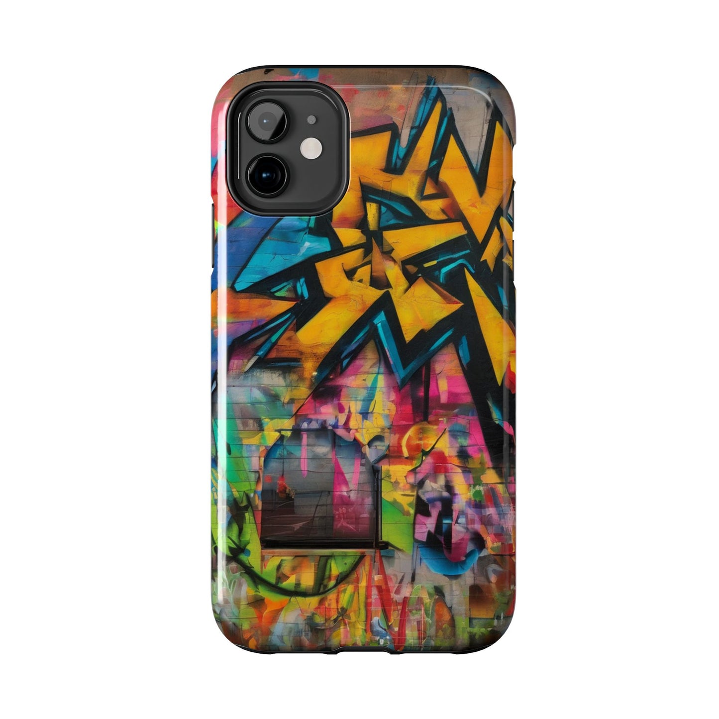 Rugged Phone Case - Impact-Resistant, Glossy Finish