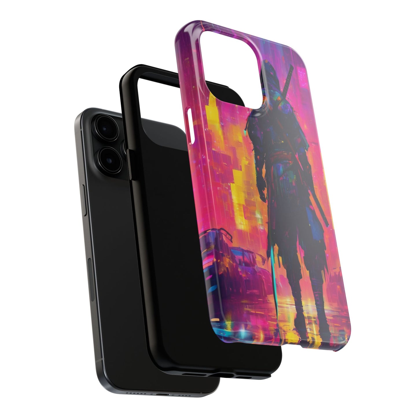Rugged Phone Case - Impact-Resistant TPU/PC, iPhone & Samsung