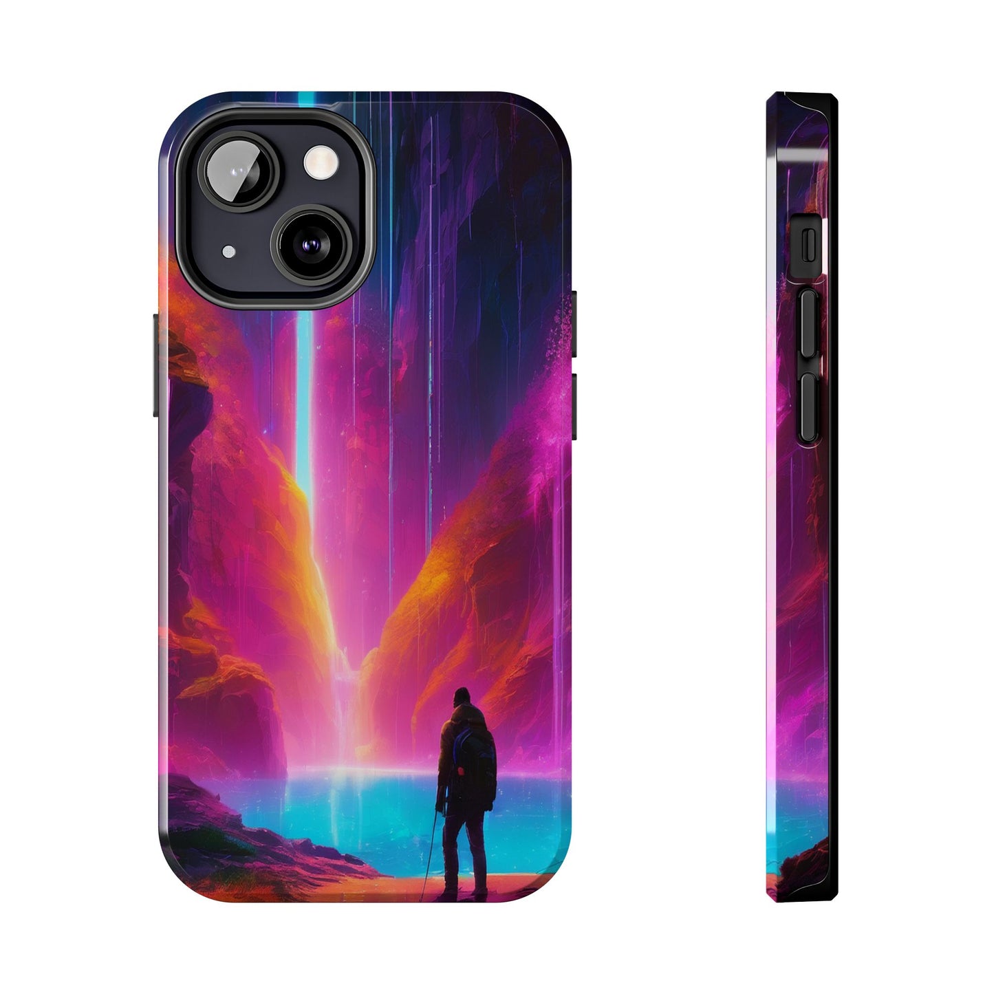 Tough Phone Case with TPU & PC Shell – Shockproof for iPhone/Samsung