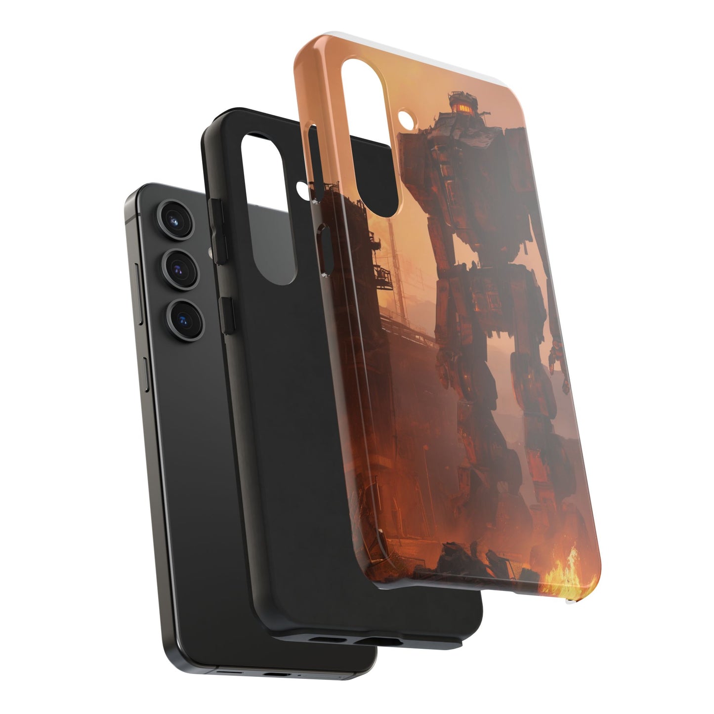 Tough Phone Case - Impact-Resistant, 2-Piece TPU/PC