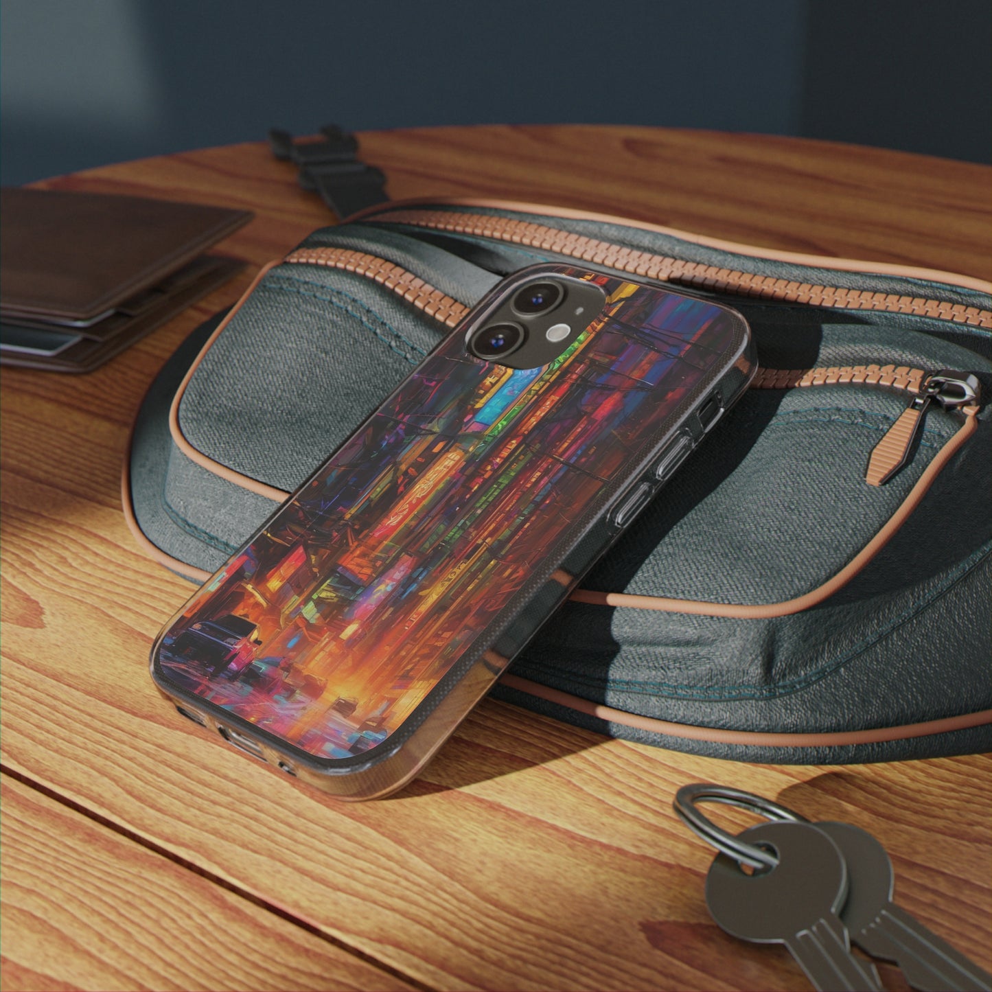 Clear Silicone Phone Case - Slim, Durable, Open-Port Design