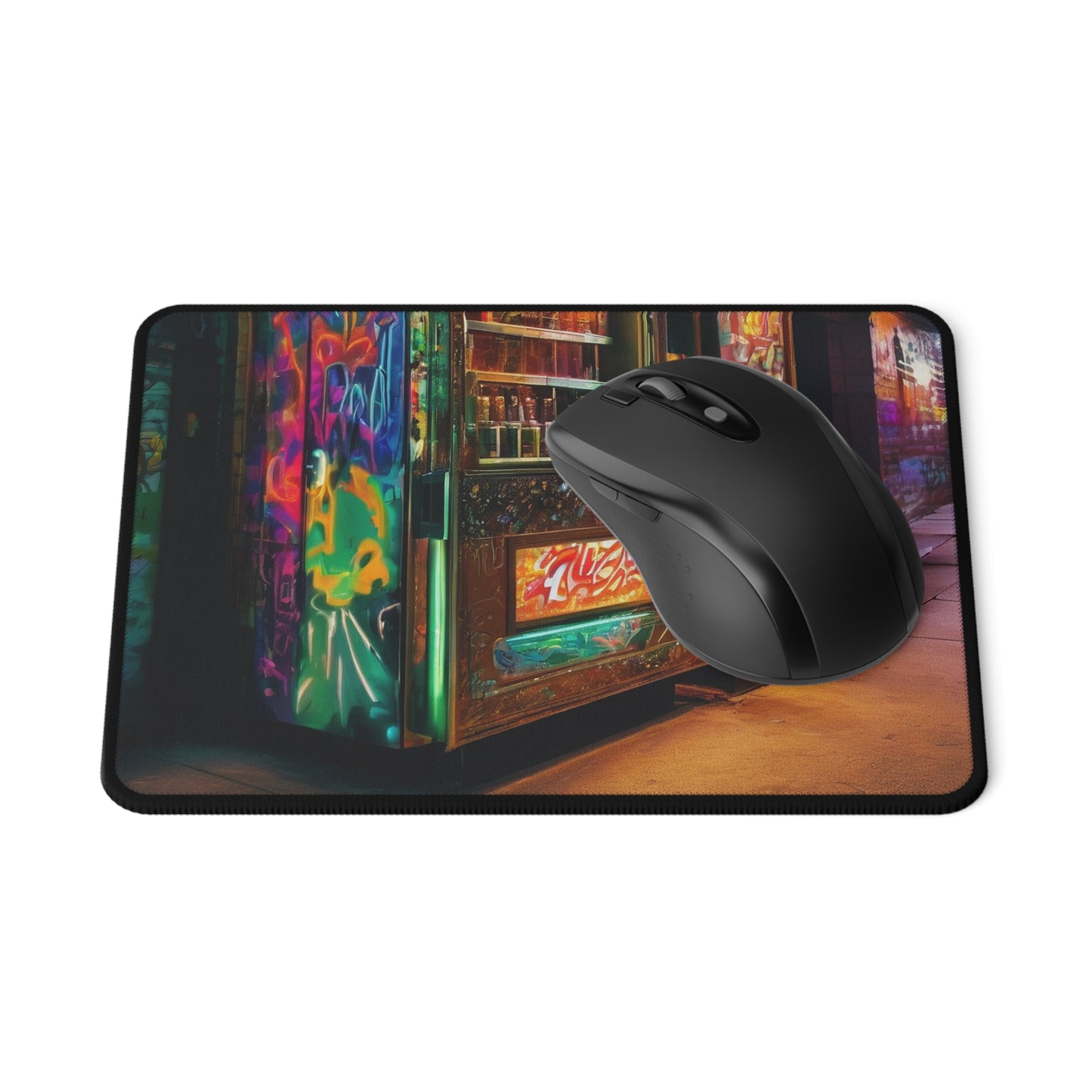 Non-Slip Gaming Mouse Pad - 9.5x8in, Anti-Fray, Rubber Base