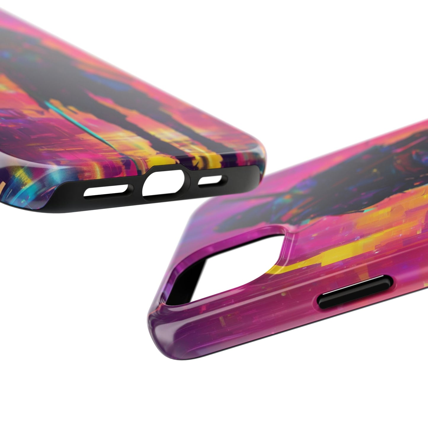 Rugged Phone Case - Impact-Resistant TPU/PC, iPhone & Samsung