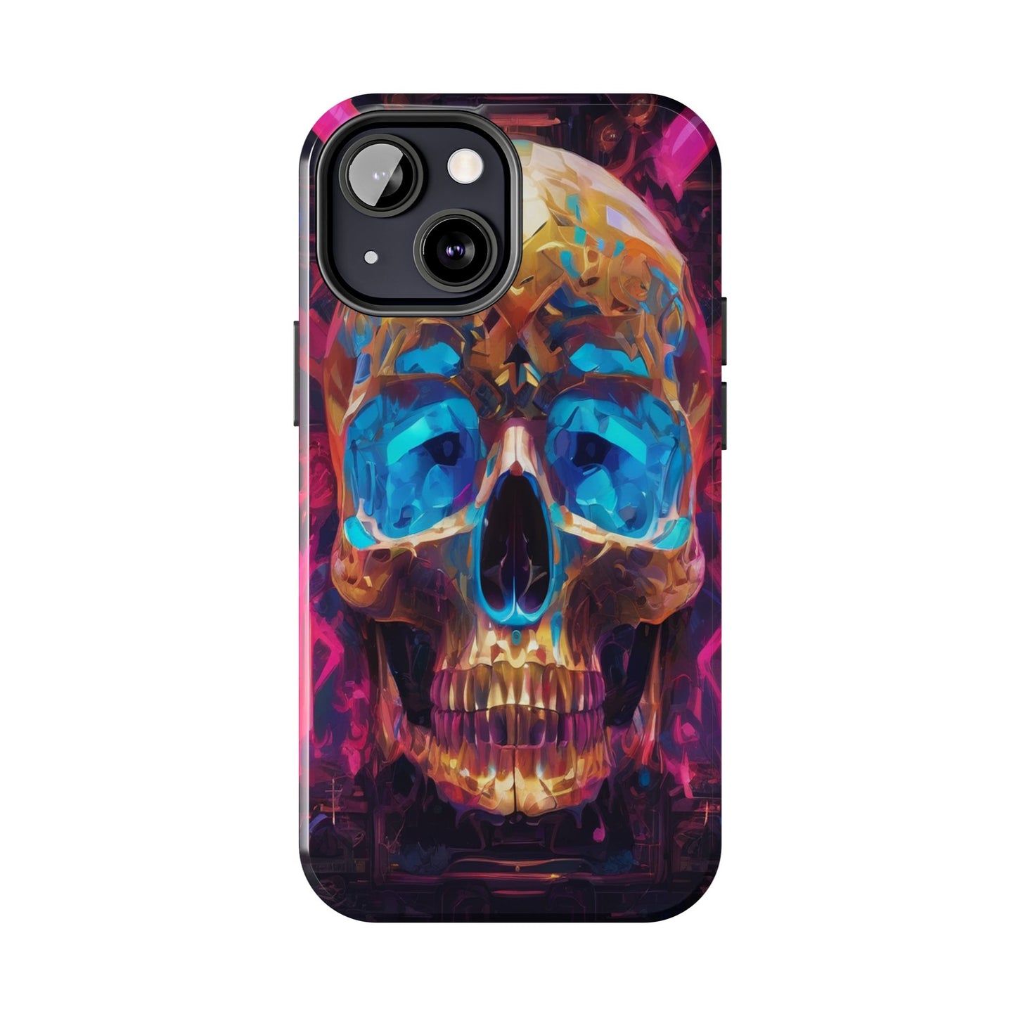 Rugged Phone Case - Impact-Resistant, Glossy Polycarbonate