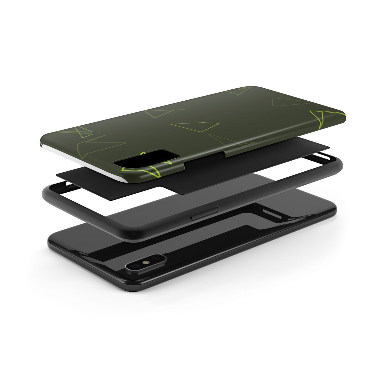 Tough Phone Case - Shockproof PC/TPU Armor, Wireless Charge