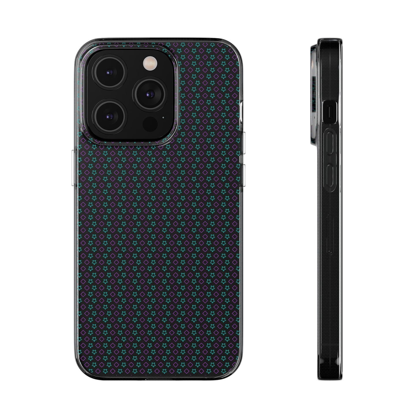 Clear Silicone Phone Case - Slim, Durable with Open Ports