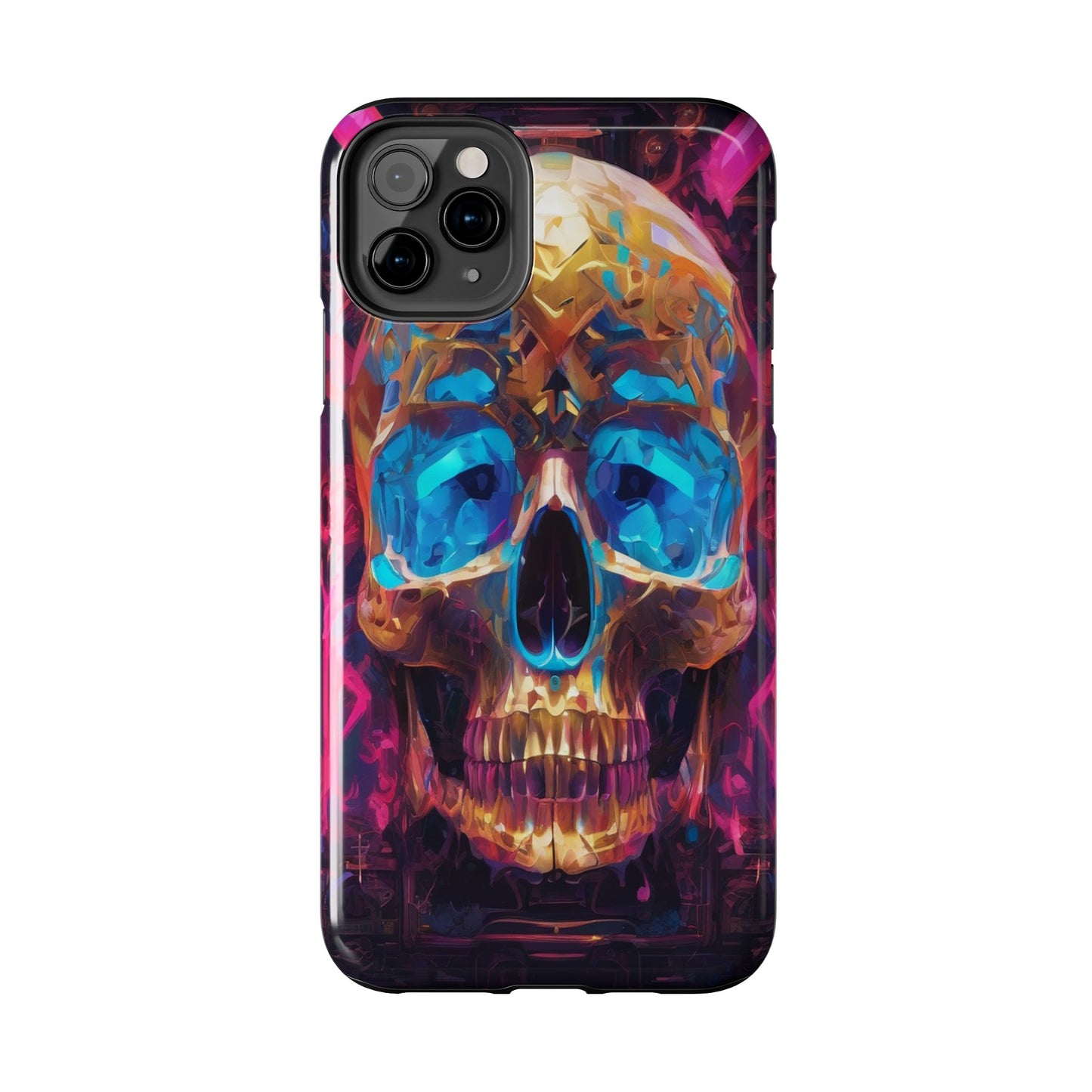 Rugged Phone Case - Impact-Resistant, Glossy Polycarbonate