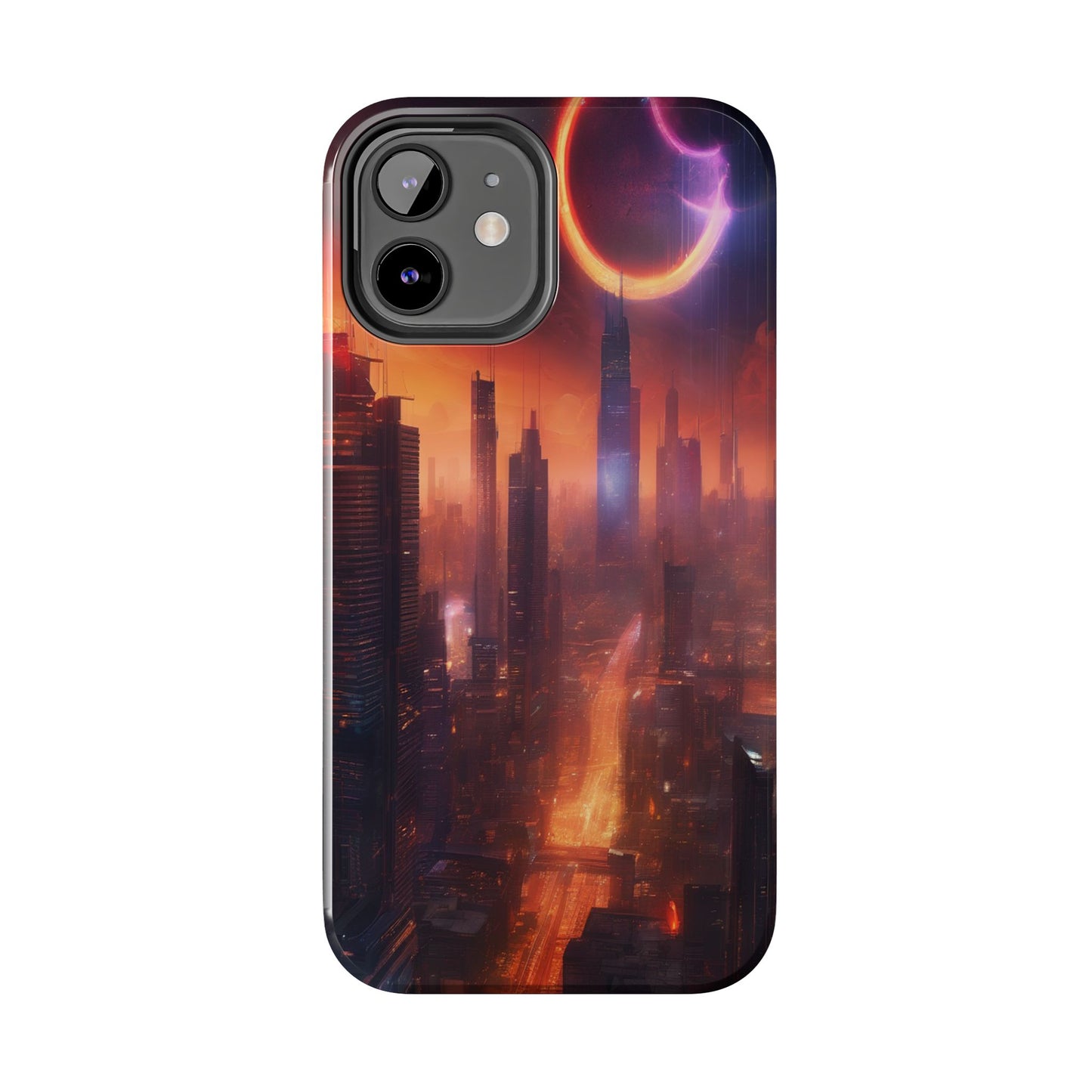 Rugged Phone Case - Impact-Resistant Dual-Layer TPU/PC, Glossy