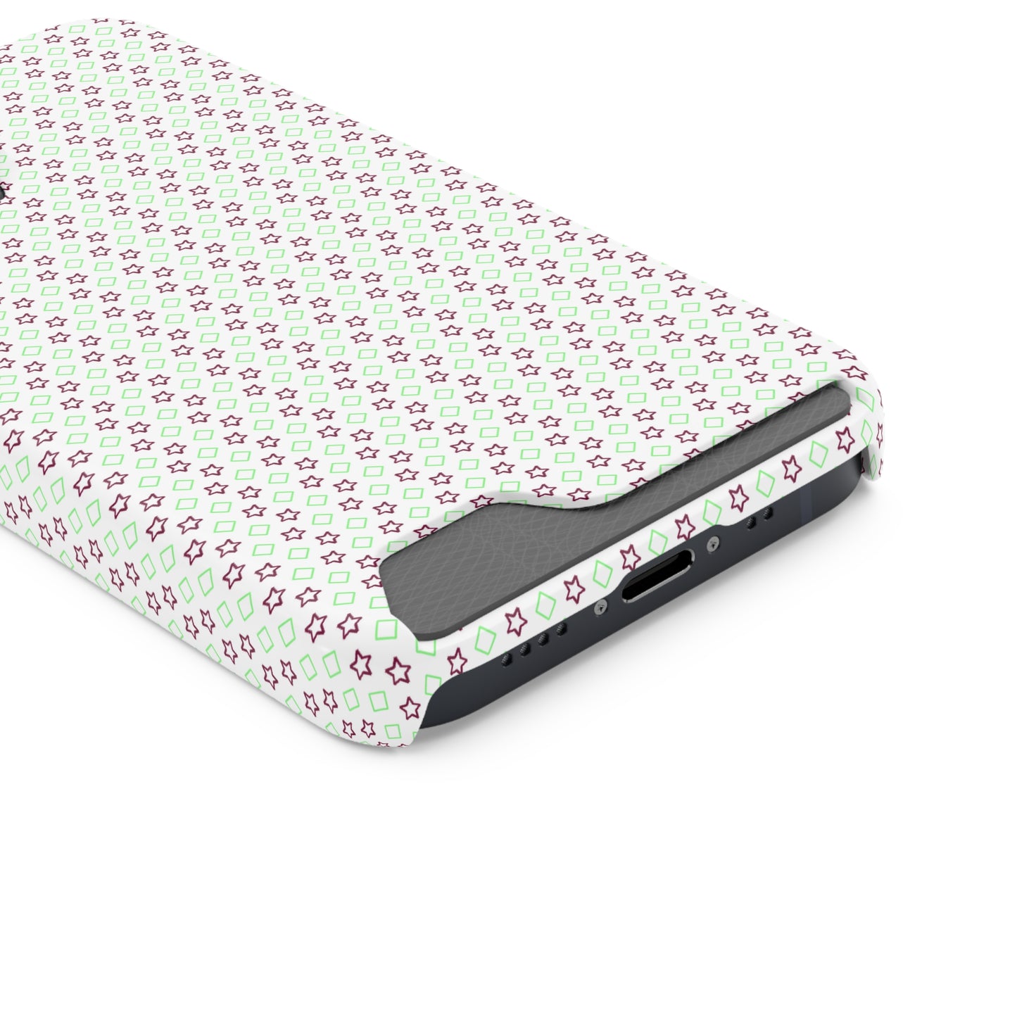 Neon Card-Holder Phone Case - Glossy/Matte Finish