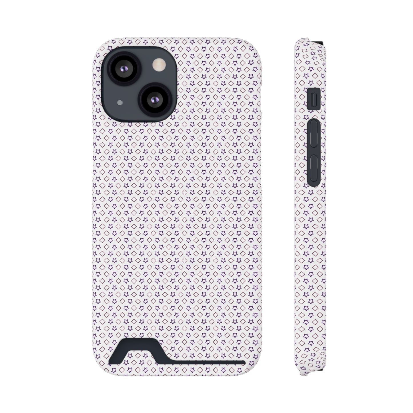 MagSafe Card Holder Phone Case - Polycarbonate, Glossy/Matte