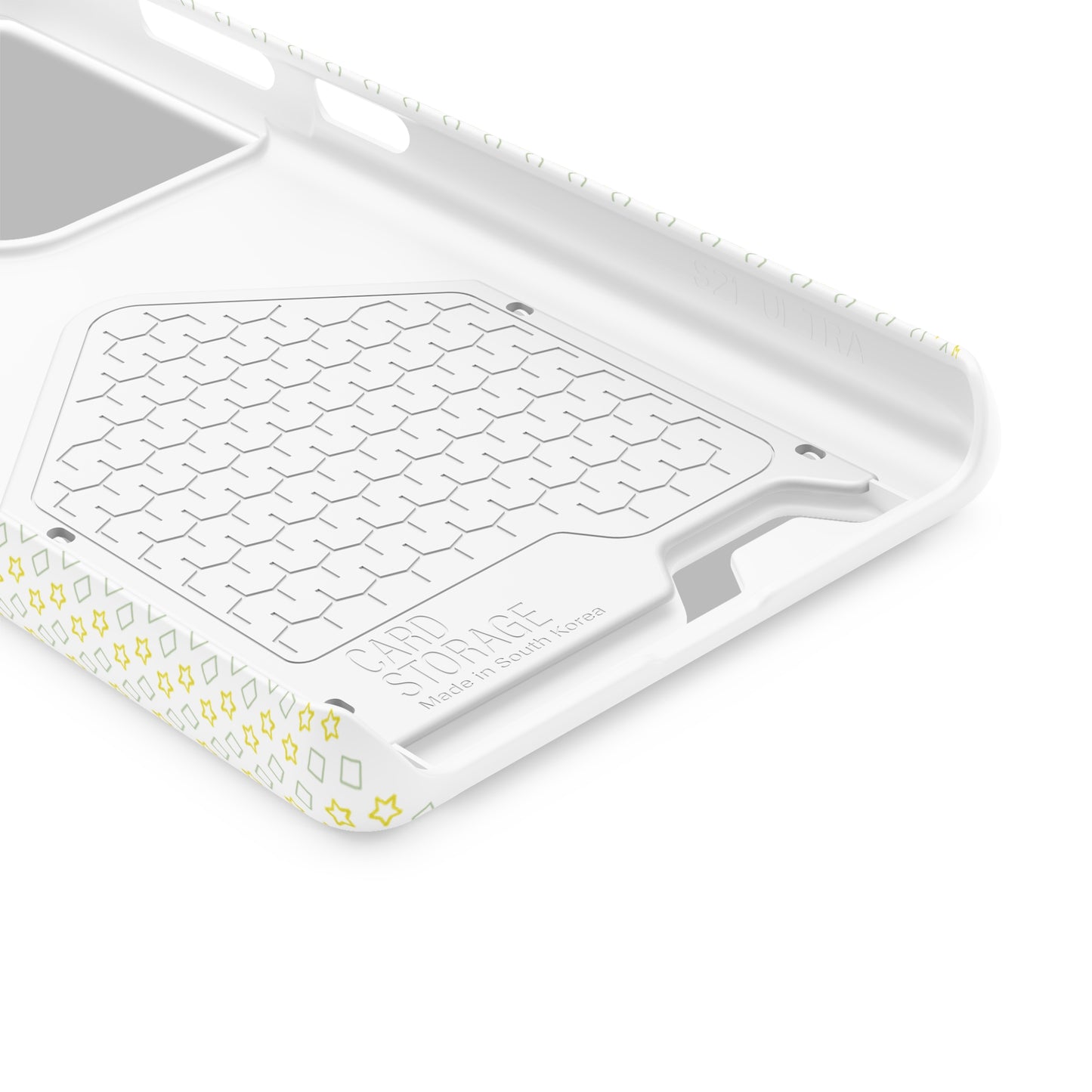 Neon Card Holder Phone Case - MagSafe, Impact-Resistant Polycarbonate
