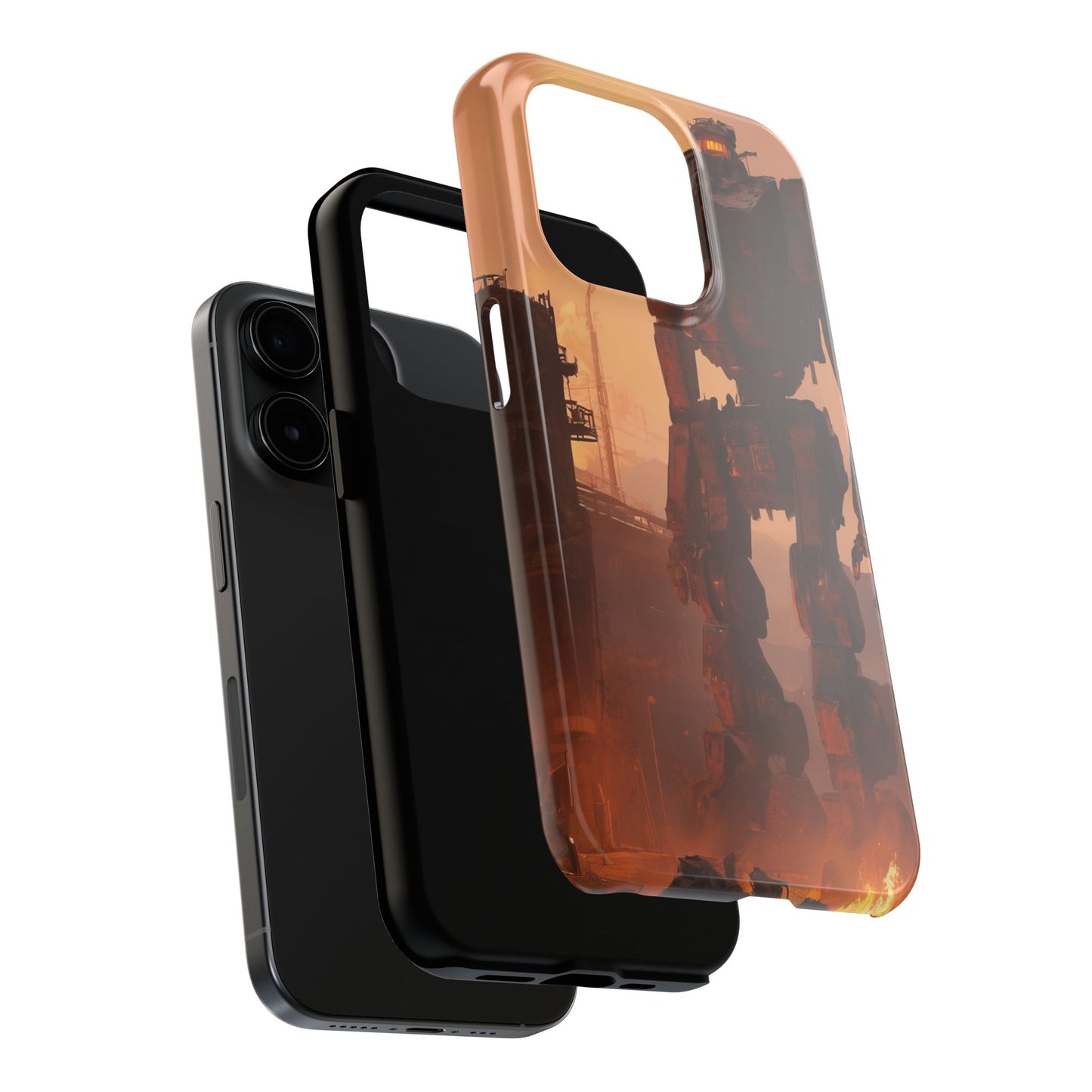Tough Phone Case - Impact-Resistant, 2-Piece TPU/PC