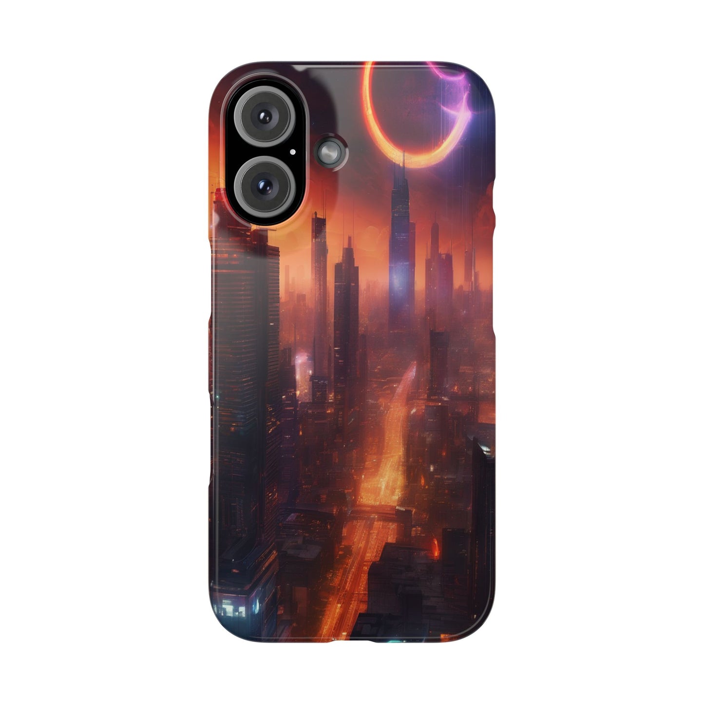 iPhone 16 Phone Case - Slim Lexan, Glossy Finish