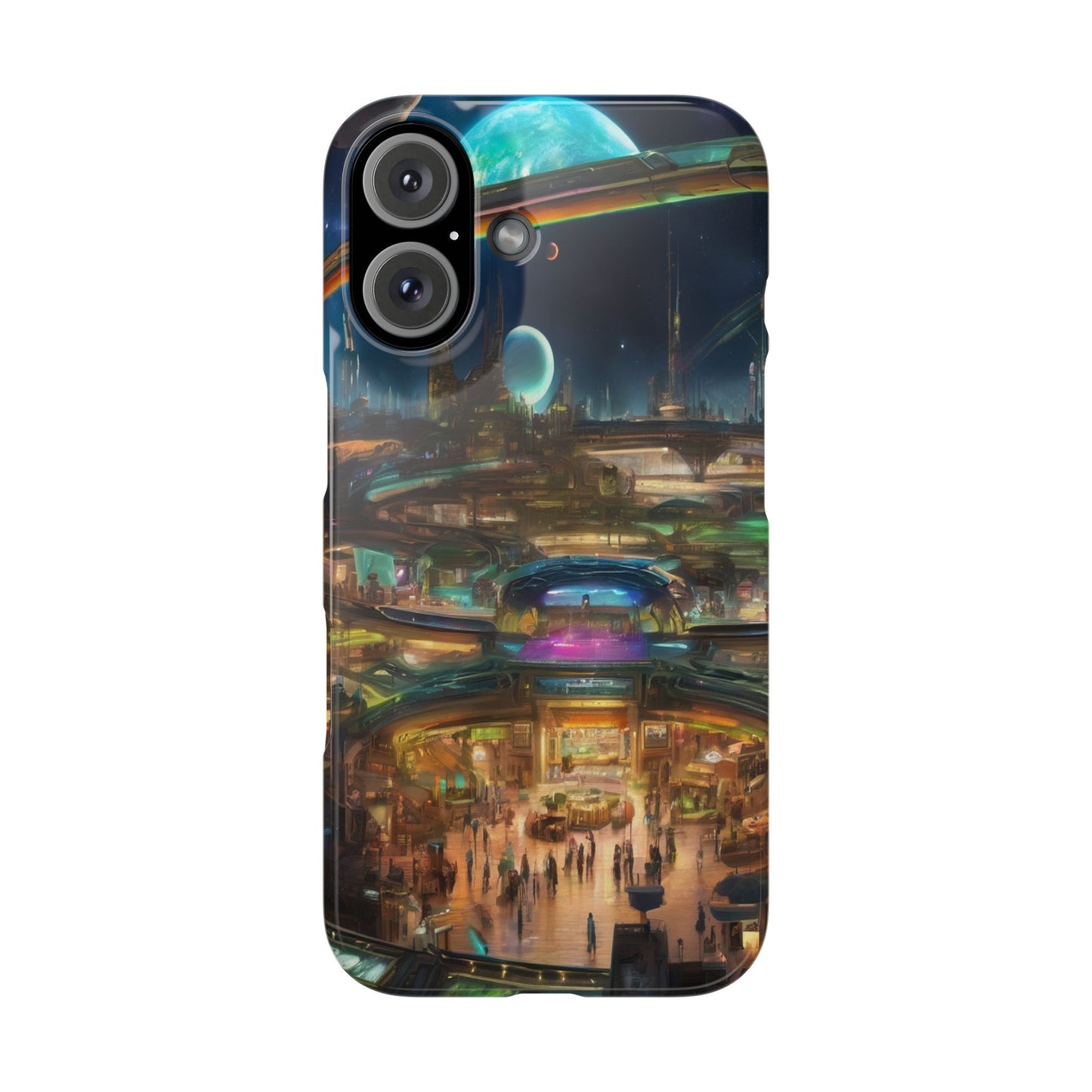 Ultra-Slim Lexan Phone Case for iPhone 16 – Glossy Finish