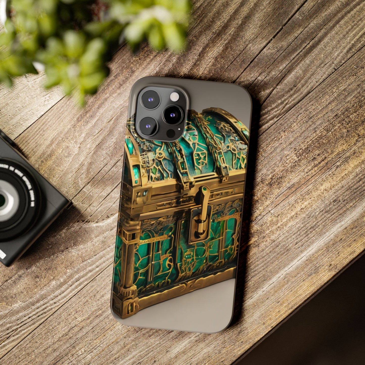 iPhone 16 Slim Phone Case: Glossy Lexan, Ultra-Slim
