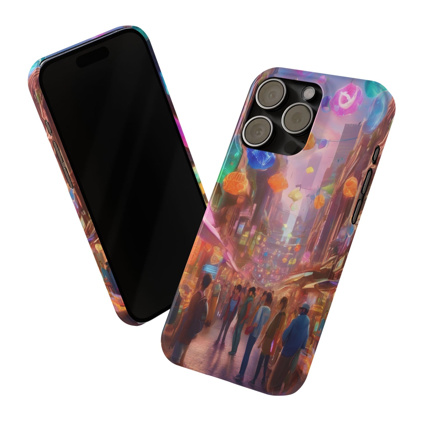 Ultra-Slim Glossy iPhone 16 Phone Case