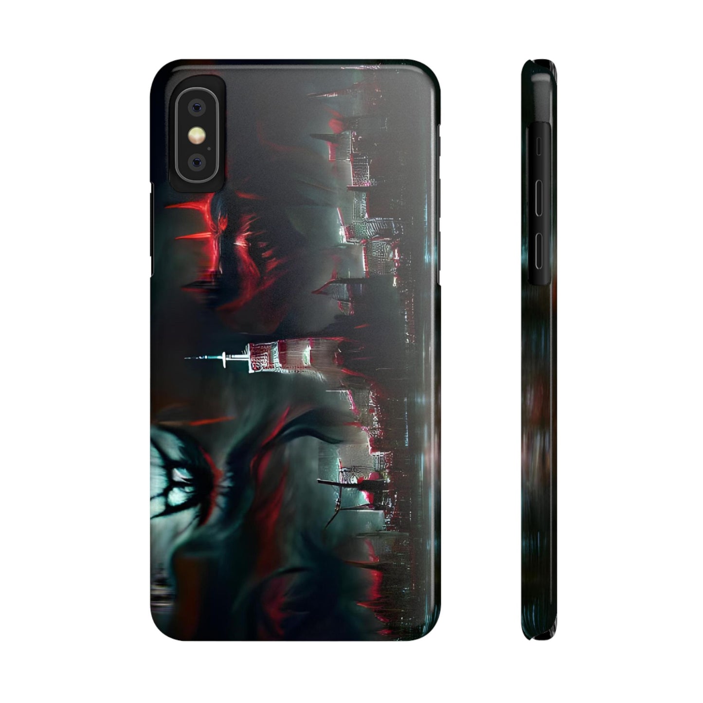 Slim Phone Case with Glossy Finish for iPhone 16