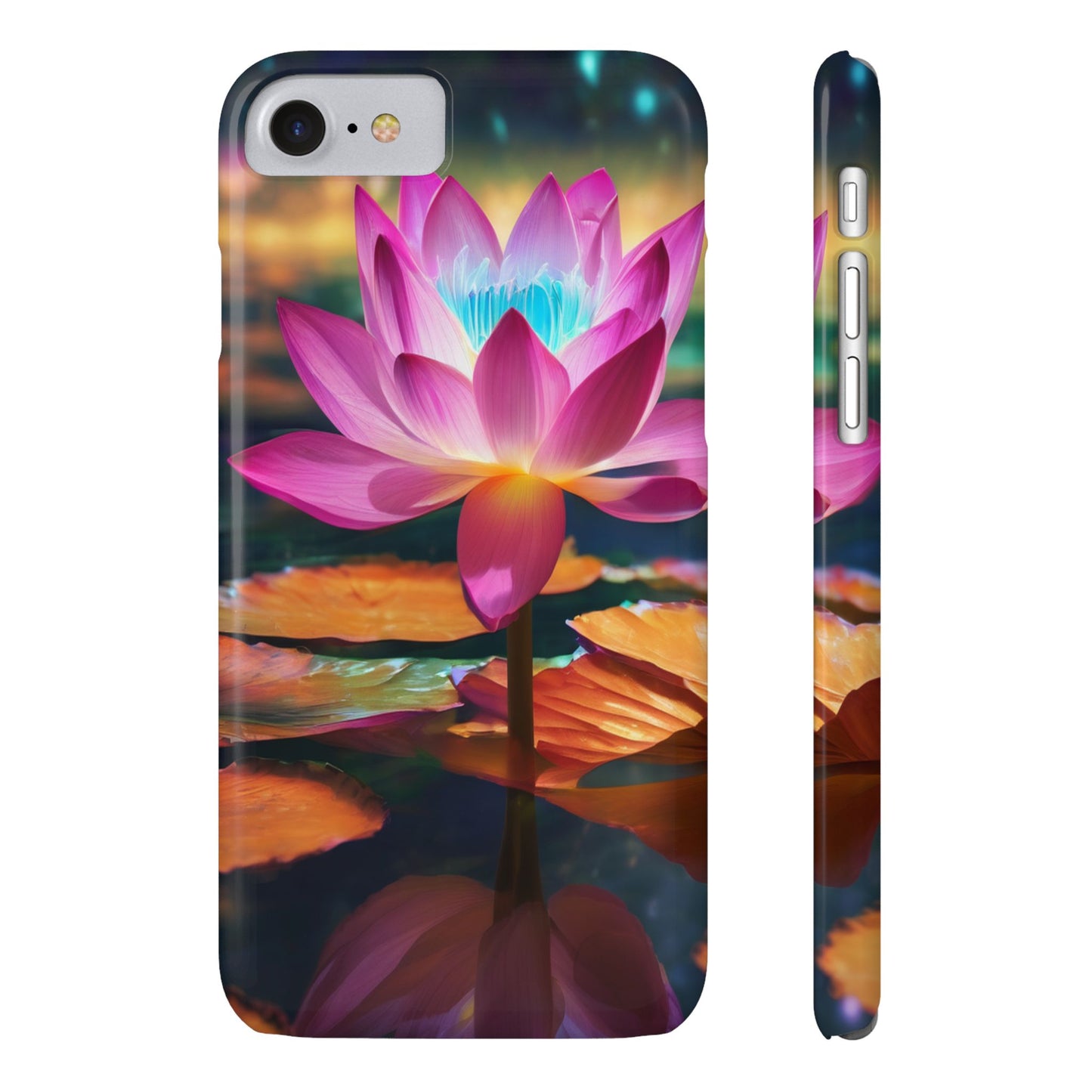 Slim Glossy Polycarbonate Phone Case for iPhone 16