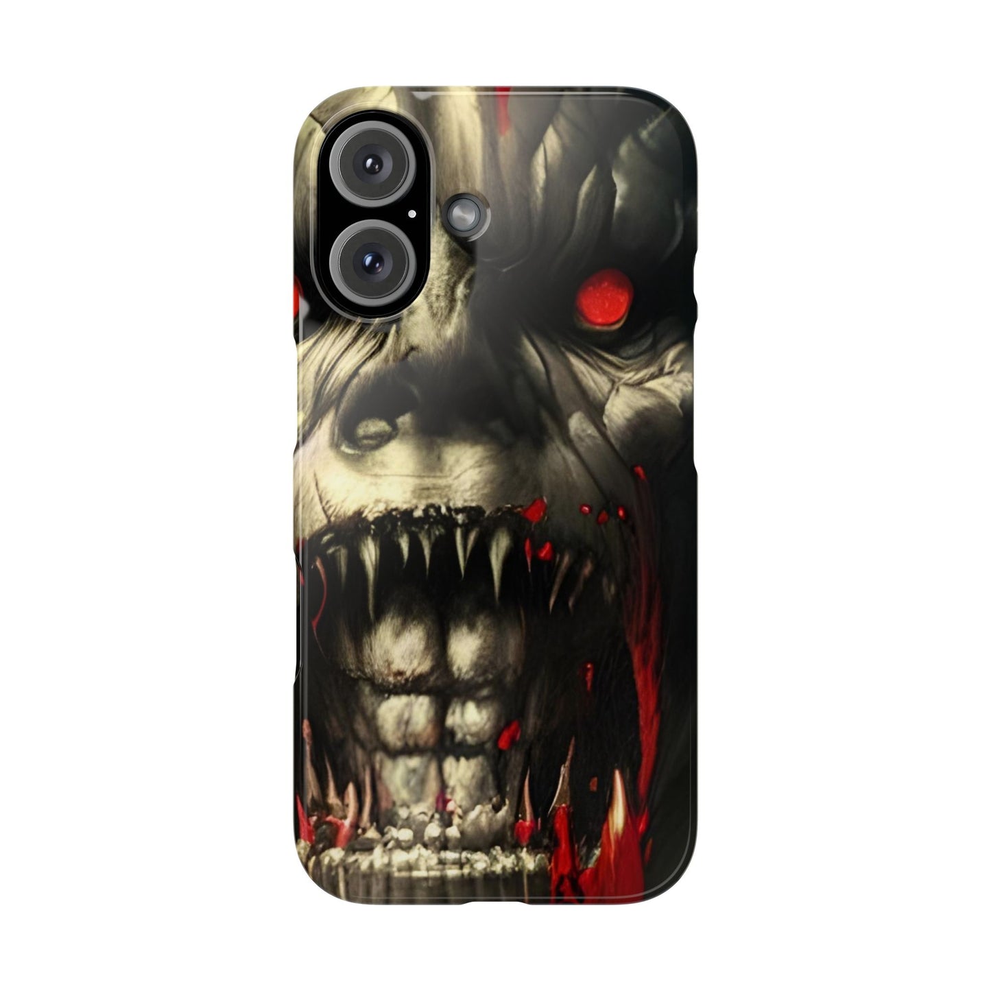 Slim Phone Case - Glossy Lexan PC, Ultra-Thin, Wireless Charging