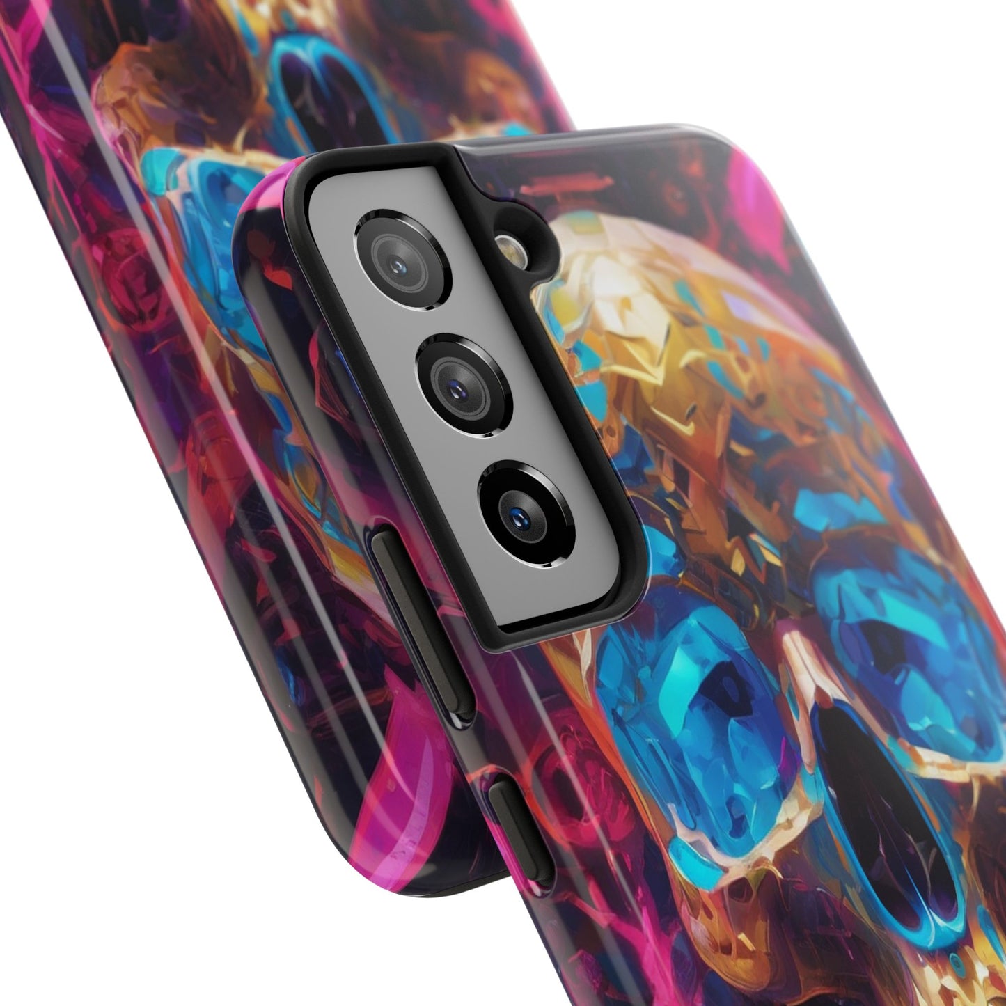 Rugged Phone Case - Impact-Resistant, Glossy Polycarbonate