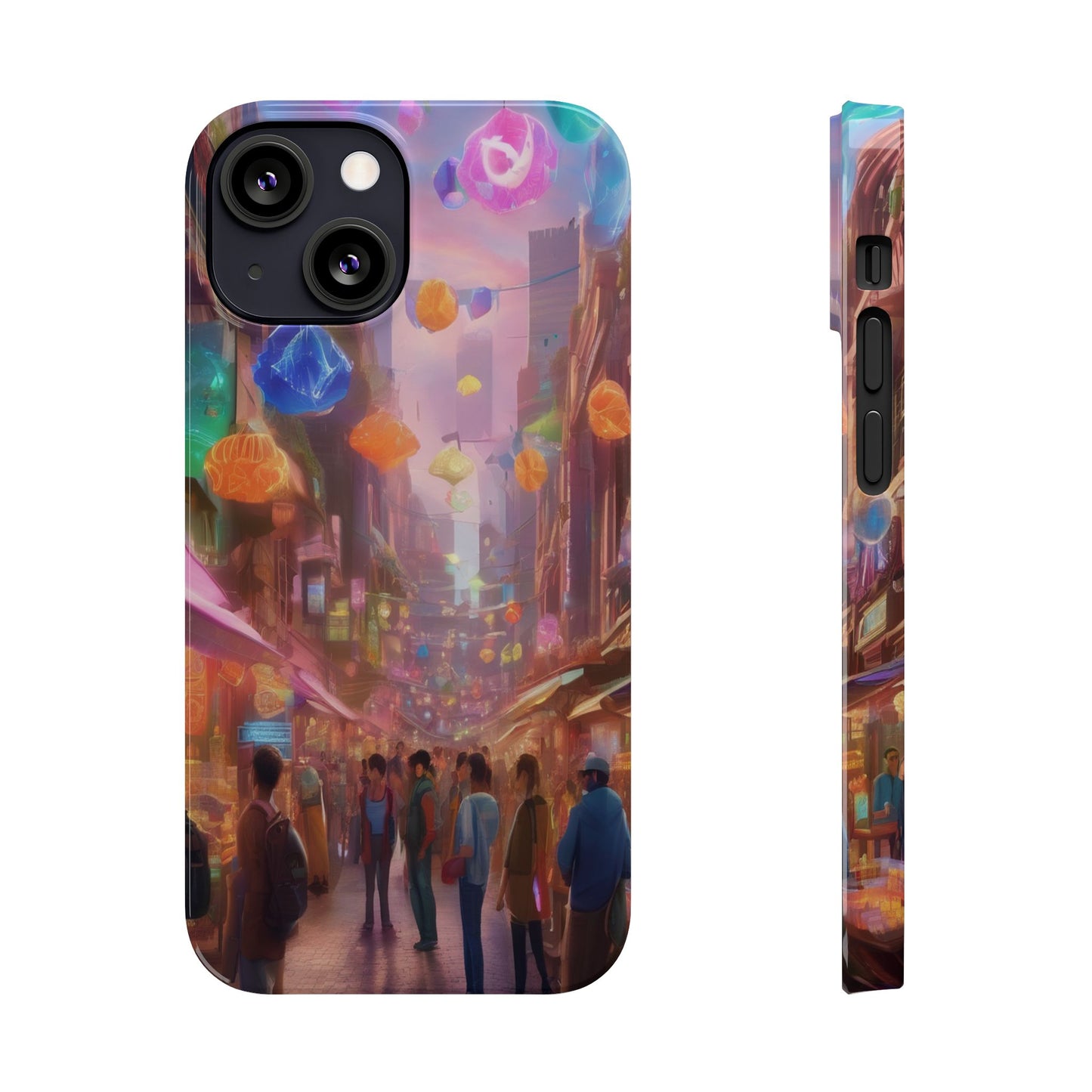 Ultra-Slim Glossy iPhone 16 Phone Case