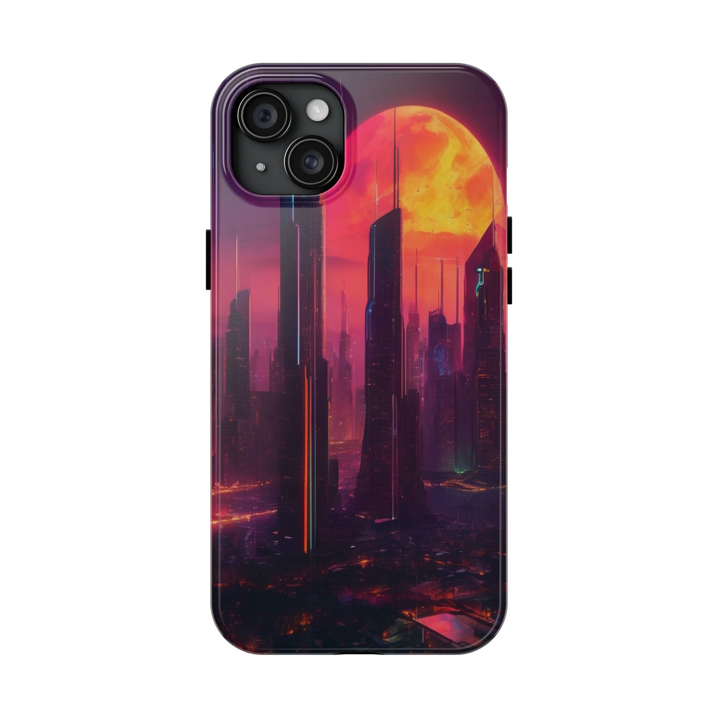 Tough Phone Case: Shockproof 2-Piece TPU/PC Shell
